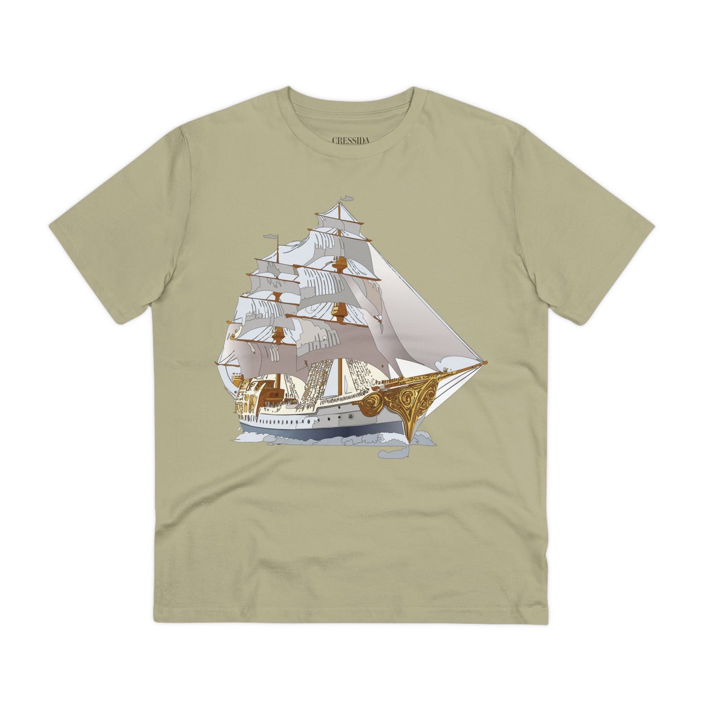 Organic T-shirt with Ship