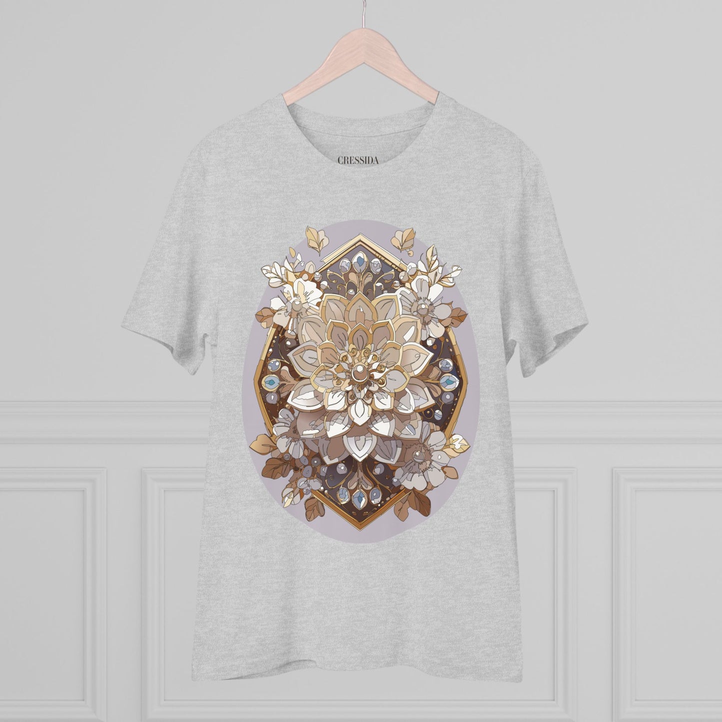 Organic T-shirt with Flower