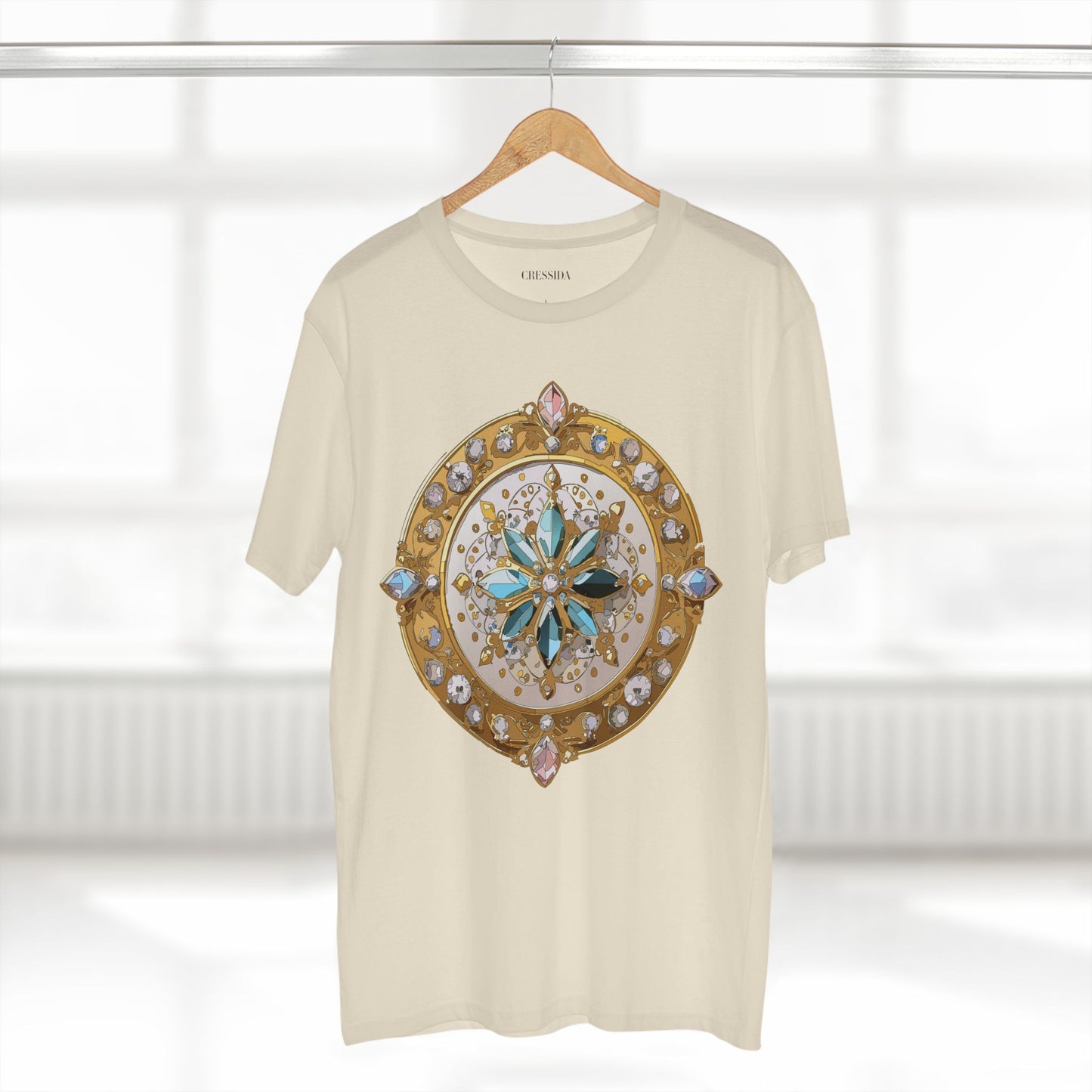 Medallion Shirt, Shirt with Medallion, Tee Shirt with Medal