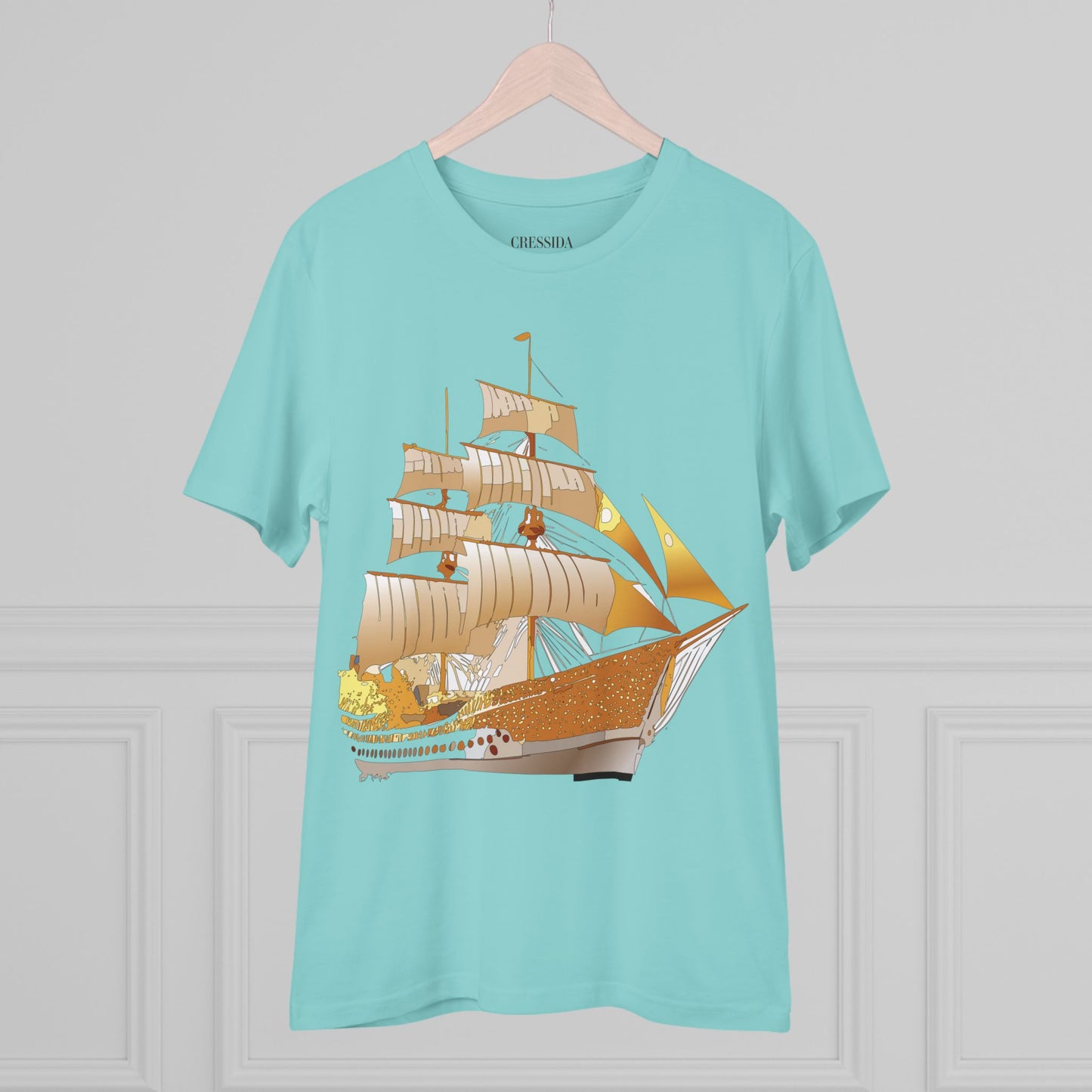 Organic T-shirt with Ship