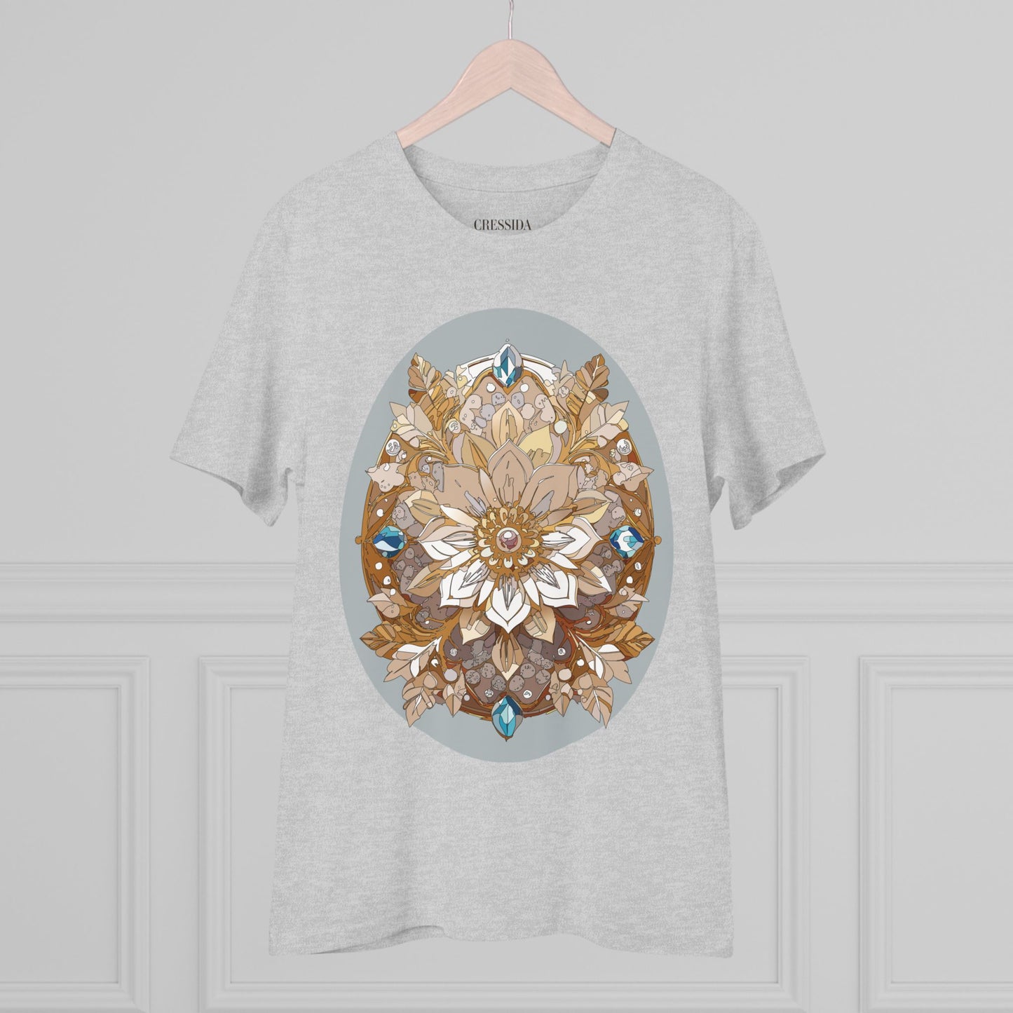 Organic T-shirt with Flower