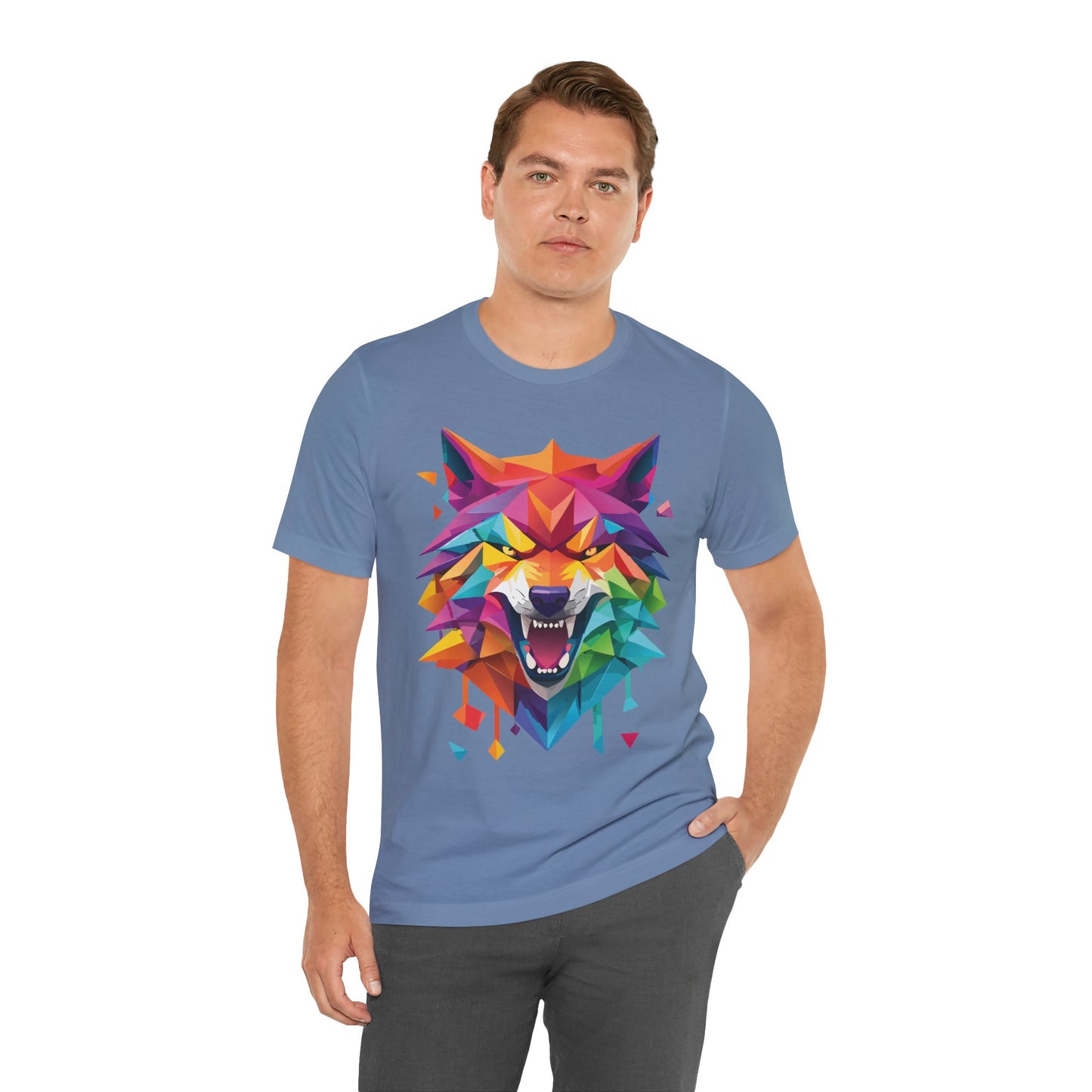 Unisex Animal Shirt, Tee Shirt with Animals, Art Design Tee Shirt, Wild Animals Shirt
