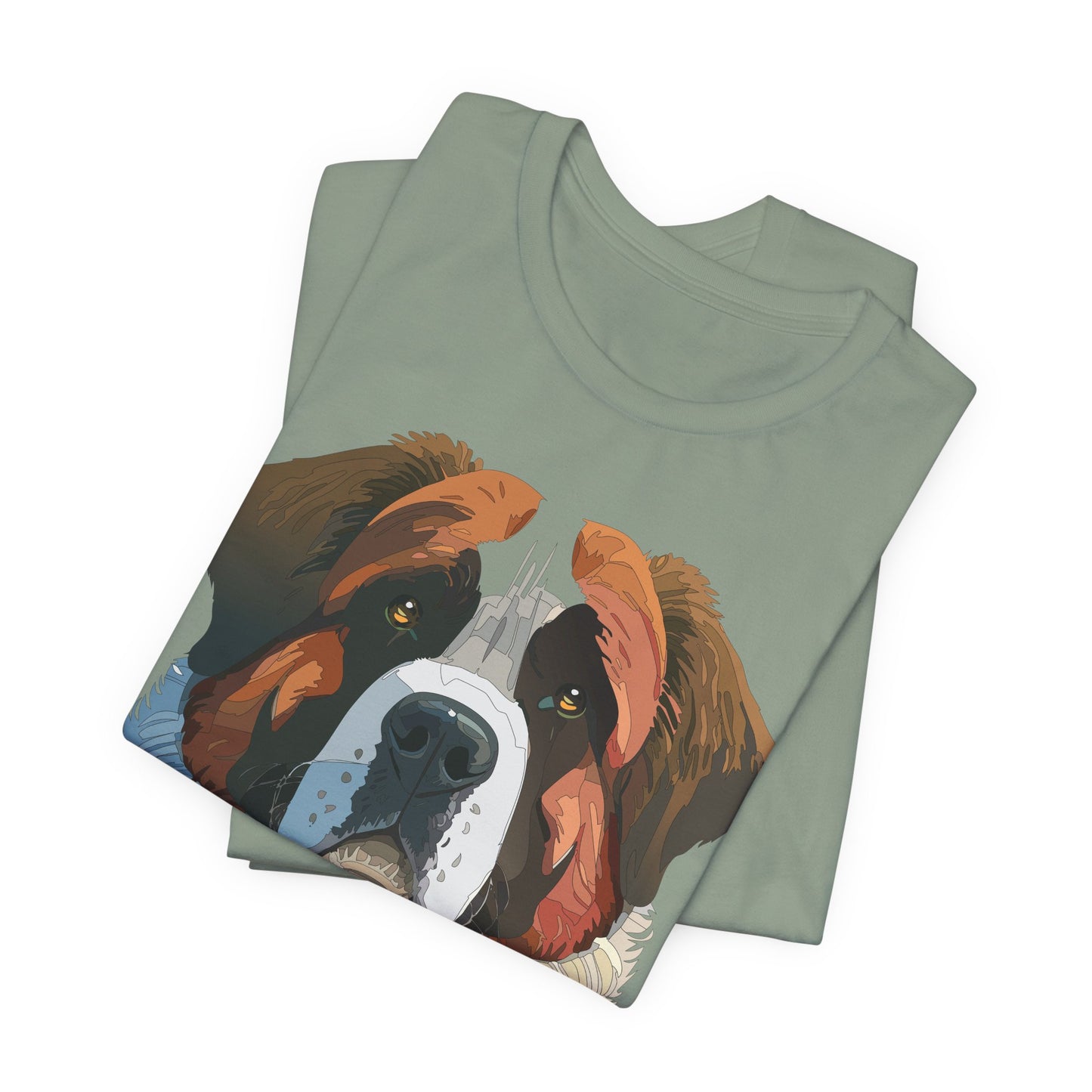 Unisex Animal Shirt, Tee Shirt with Animals, Art Design Tee Shirt, Wild Animals Shirt