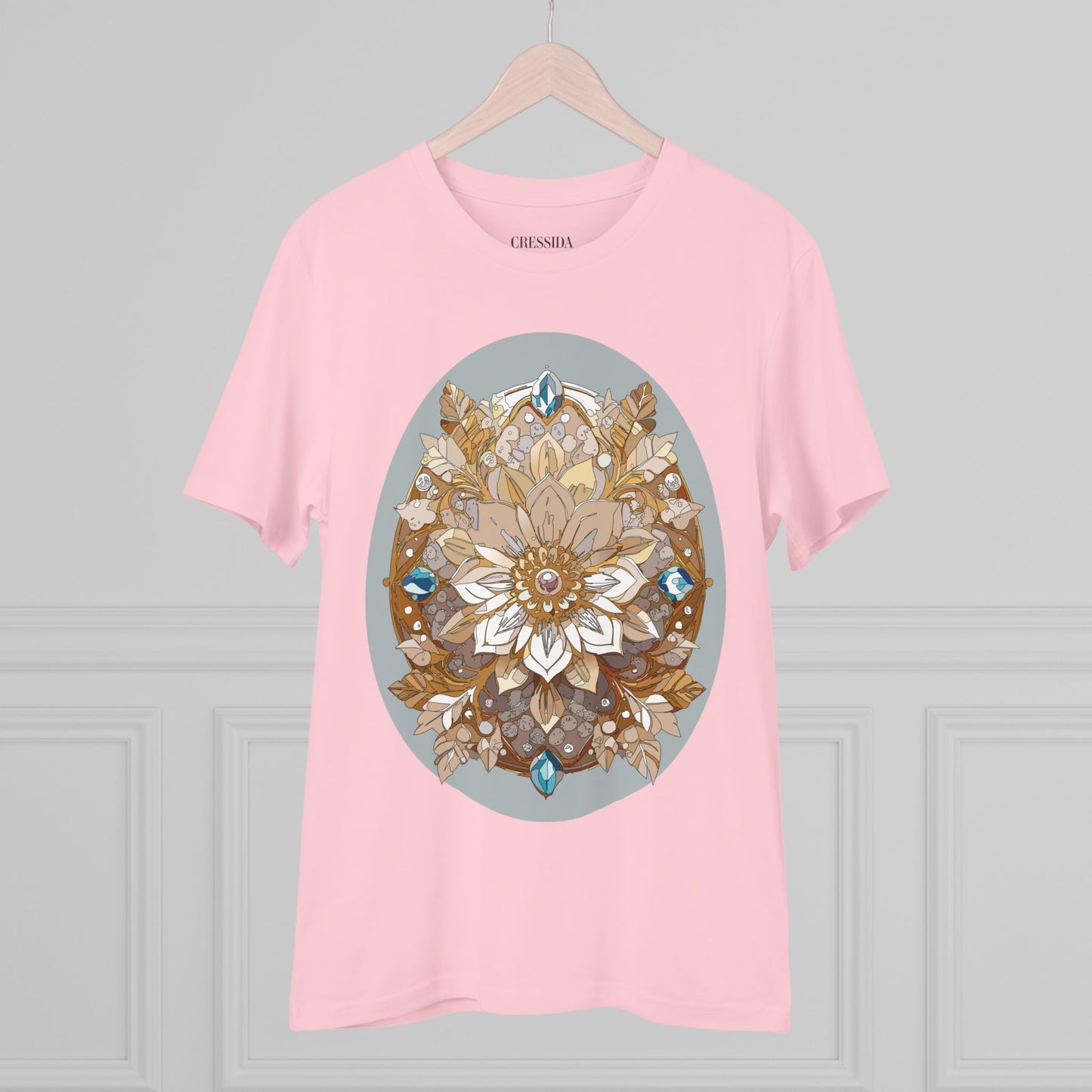 Organic T-shirt with Flower