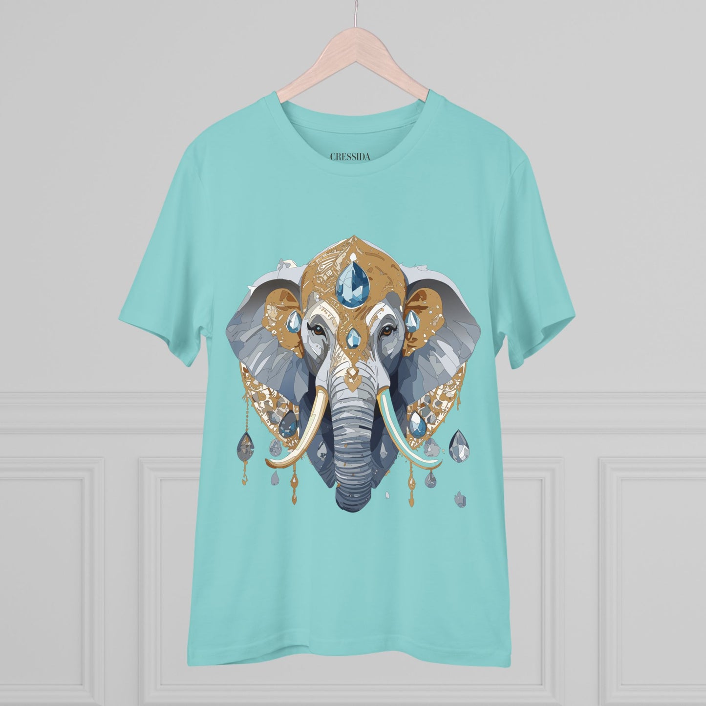 Organic T-shirt with Animals - Elephant