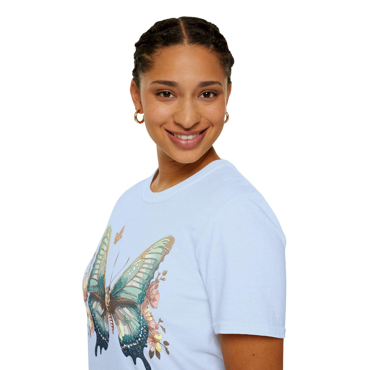 Butterfly Shirt, T Shirt with Butterfly, Monarch Shirt