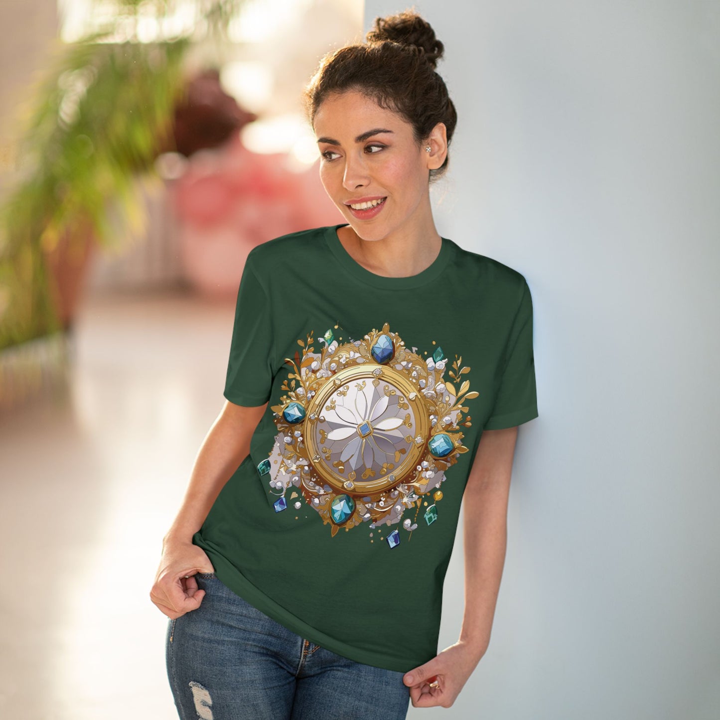 Organic T-shirt with Treasure