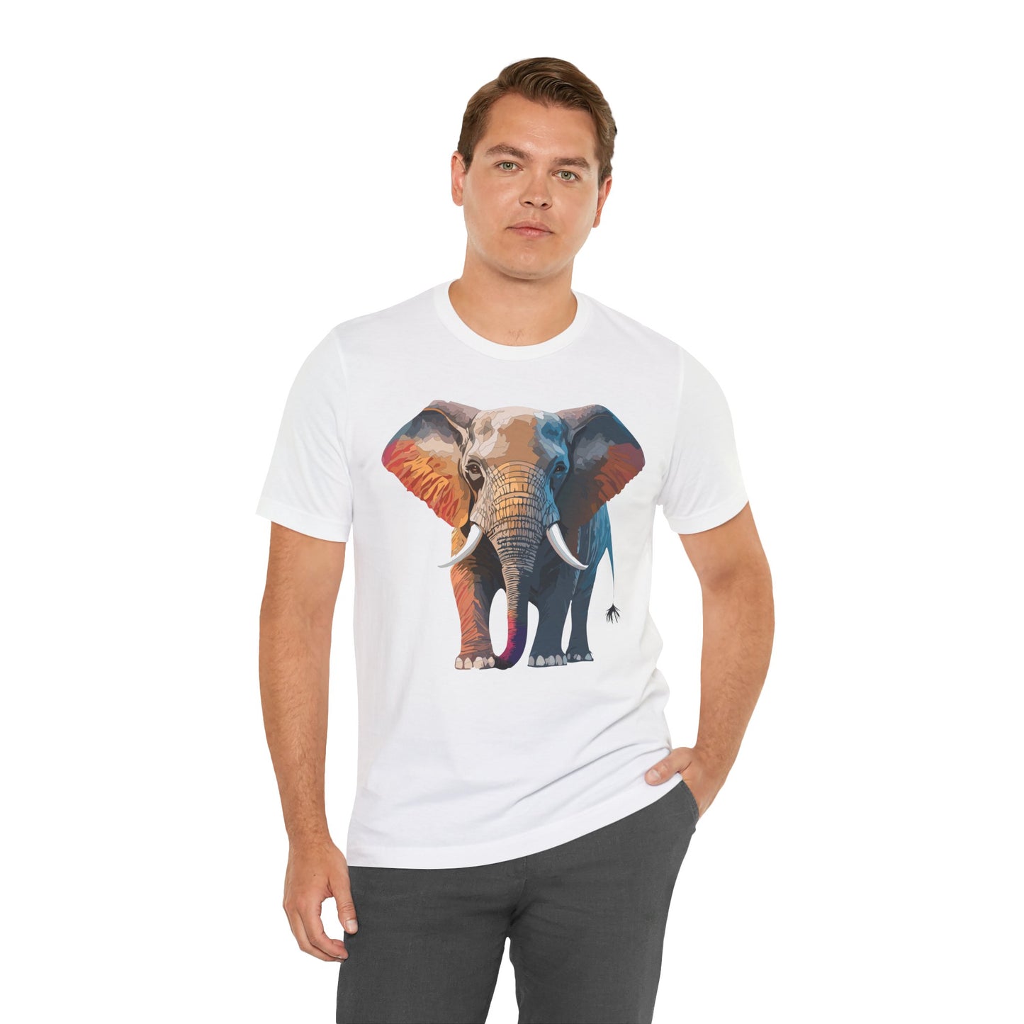 Unisex Animal Shirt, Tee Shirt with Animals, Art Design Tee Shirt, Wild Animals Shirt