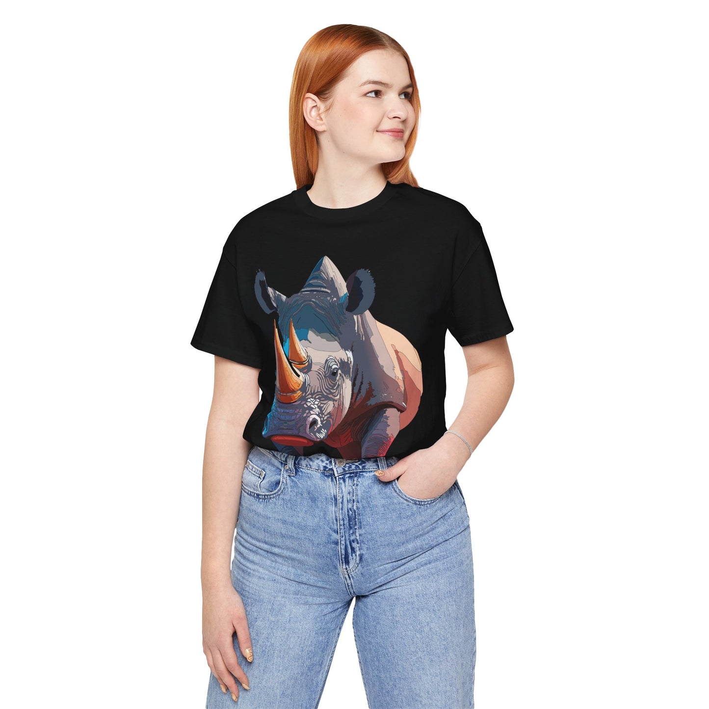 Unisex Animal Shirt, Tee Shirt with Animals, Art Design Tee Shirt, Wild Animals Shirt