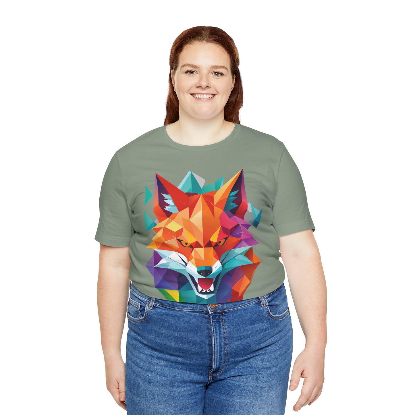 Unisex Animal Shirt, Tee Shirt with Animals, Art Design Tee Shirt, Wild Animals Shirt