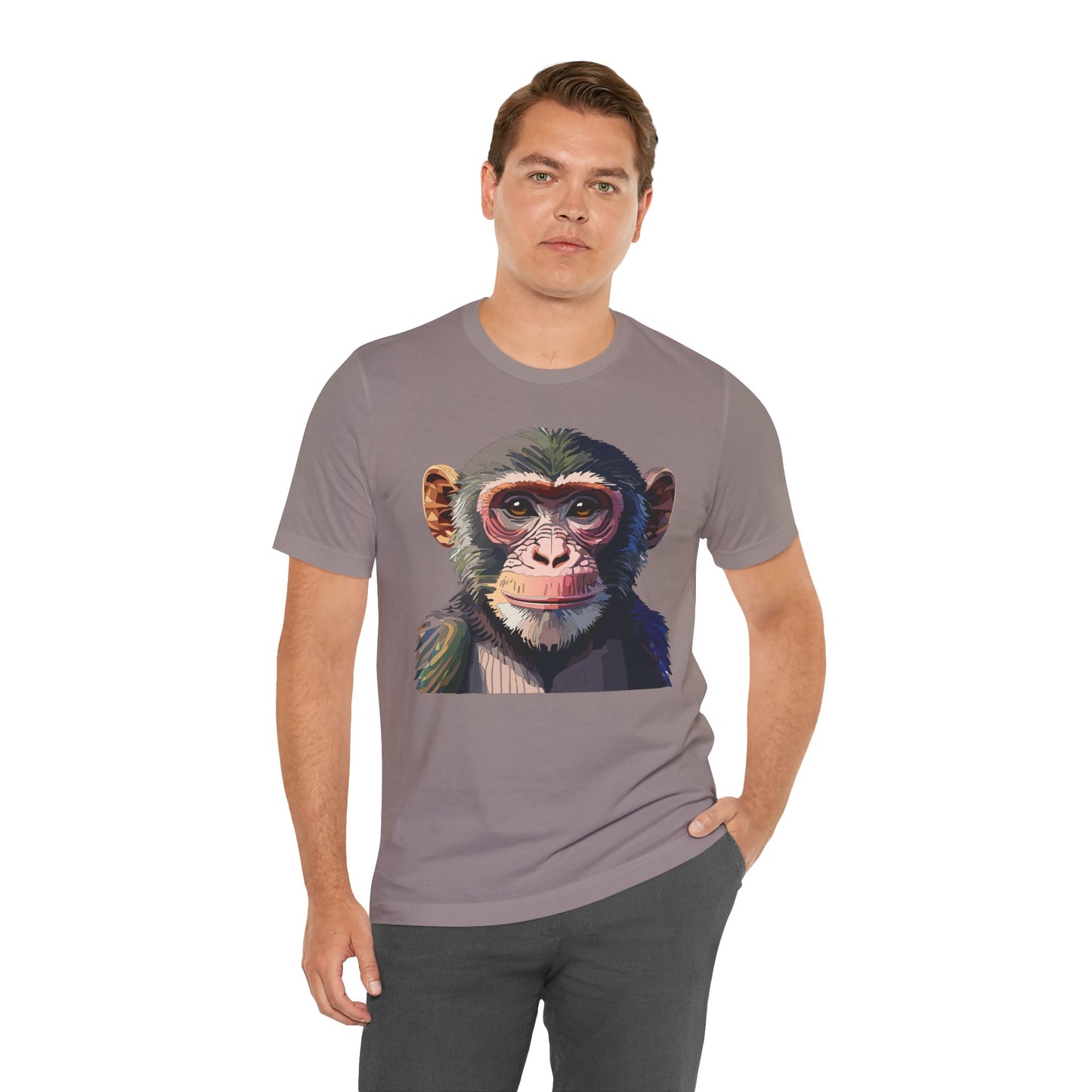 Unisex Animal Shirt, Tee Shirt with Animals, Art Design Tee Shirt, Wild Animals Shirt