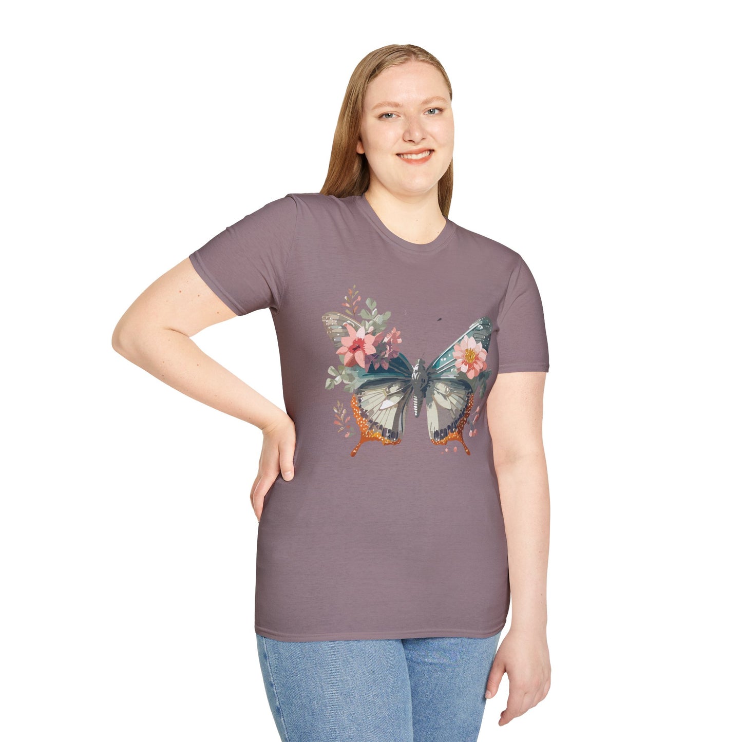 Butterfly Shirt, T Shirt with Butterfly, Monarch Shirt