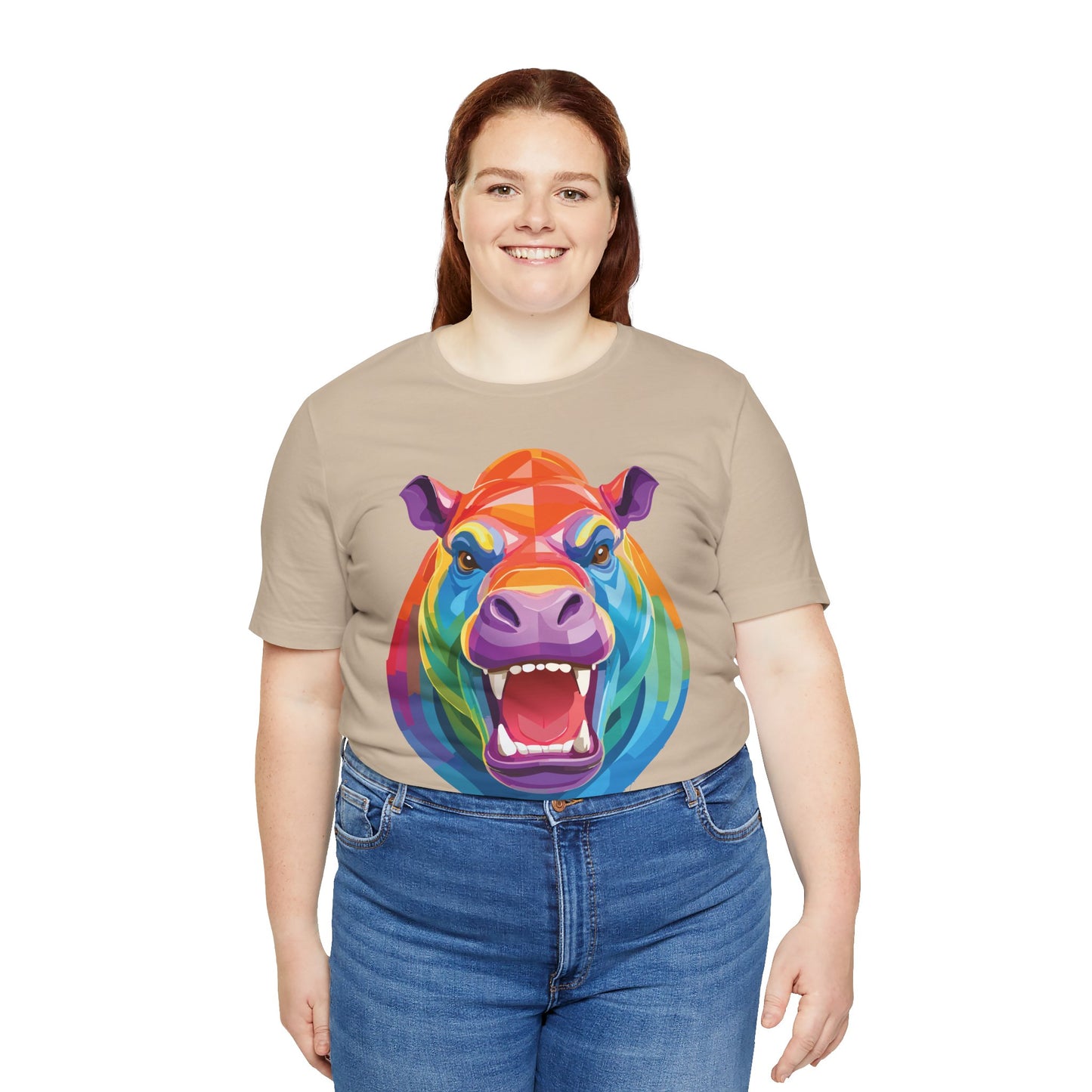 Unisex Animal Shirt, Tee Shirt with Animals, Art Design Tee Shirt, Wild Animals Shirt