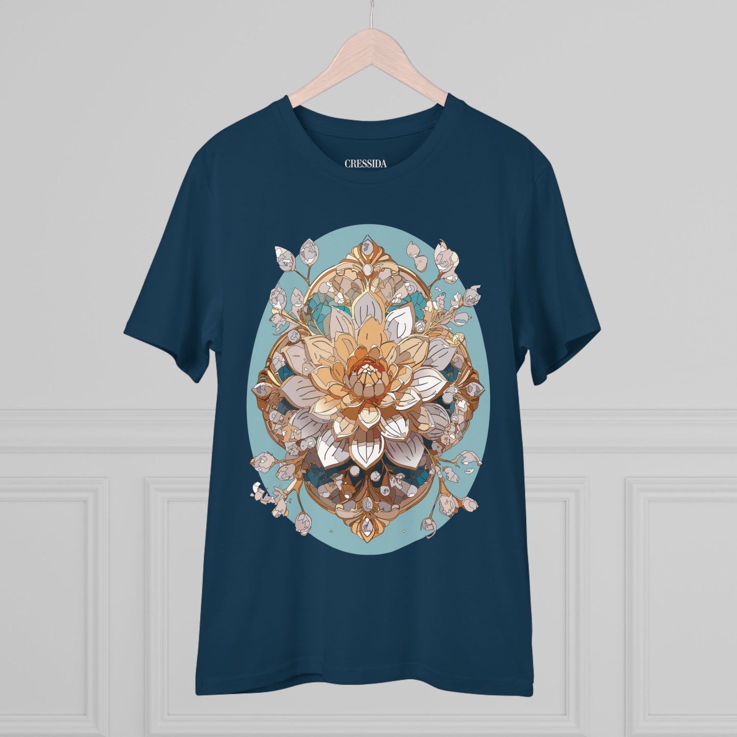 Organic T-shirt with Flower