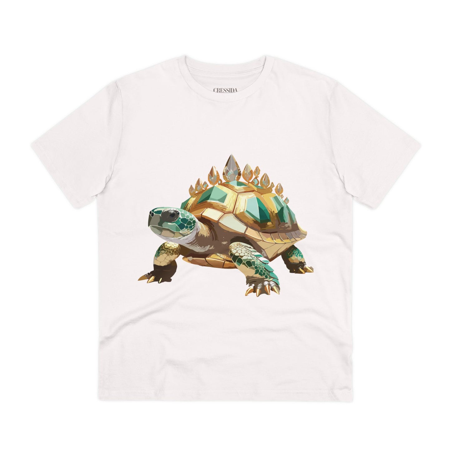 Organic T-shirt with Animals - Turtle