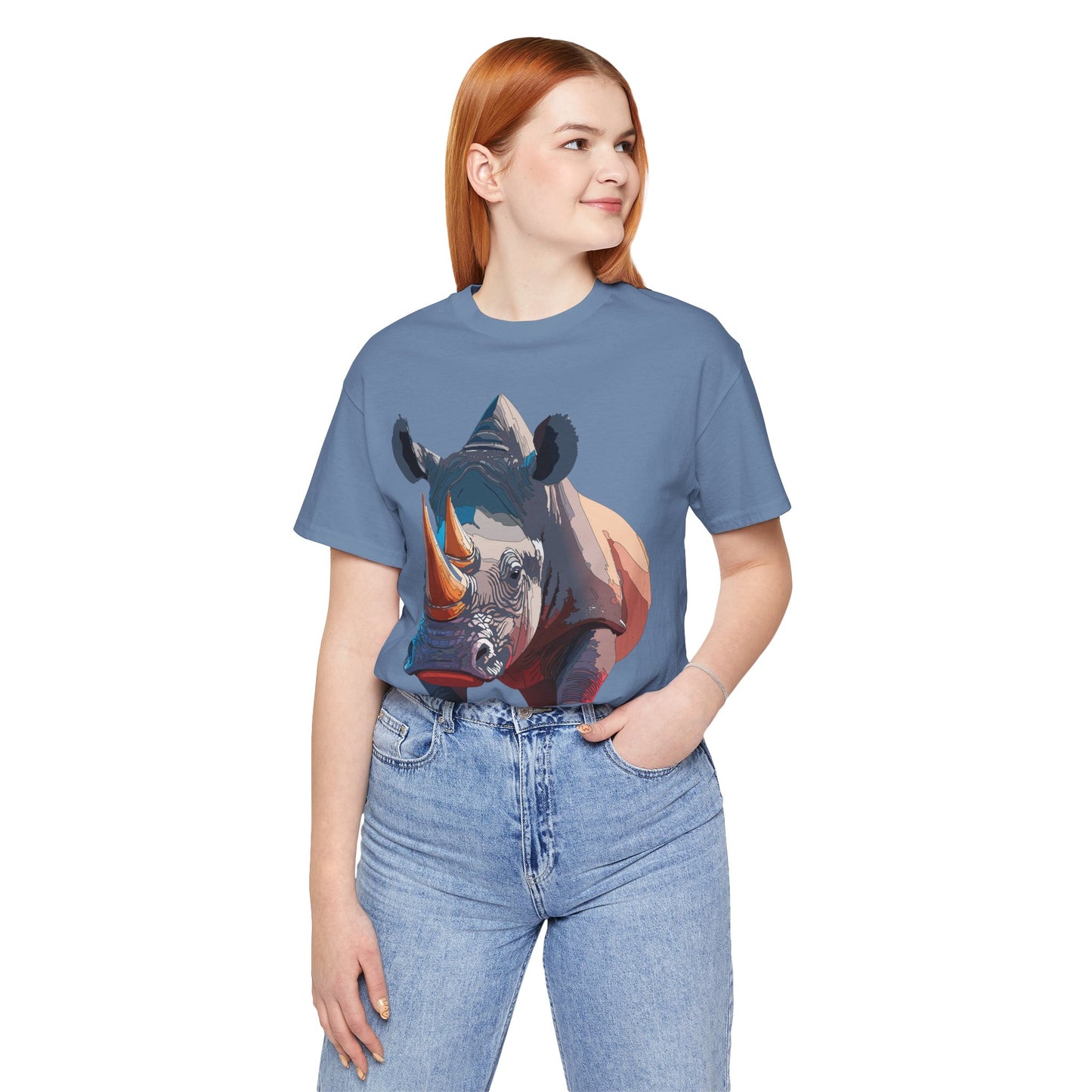 Unisex Animal Shirt, Tee Shirt with Animals, Art Design Tee Shirt, Wild Animals Shirt