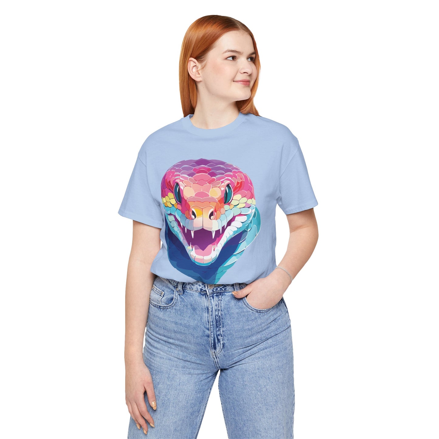 Unisex Animal Shirt, Tee Shirt with Animals, Art Design Tee Shirt, Wild Animals Shirt
