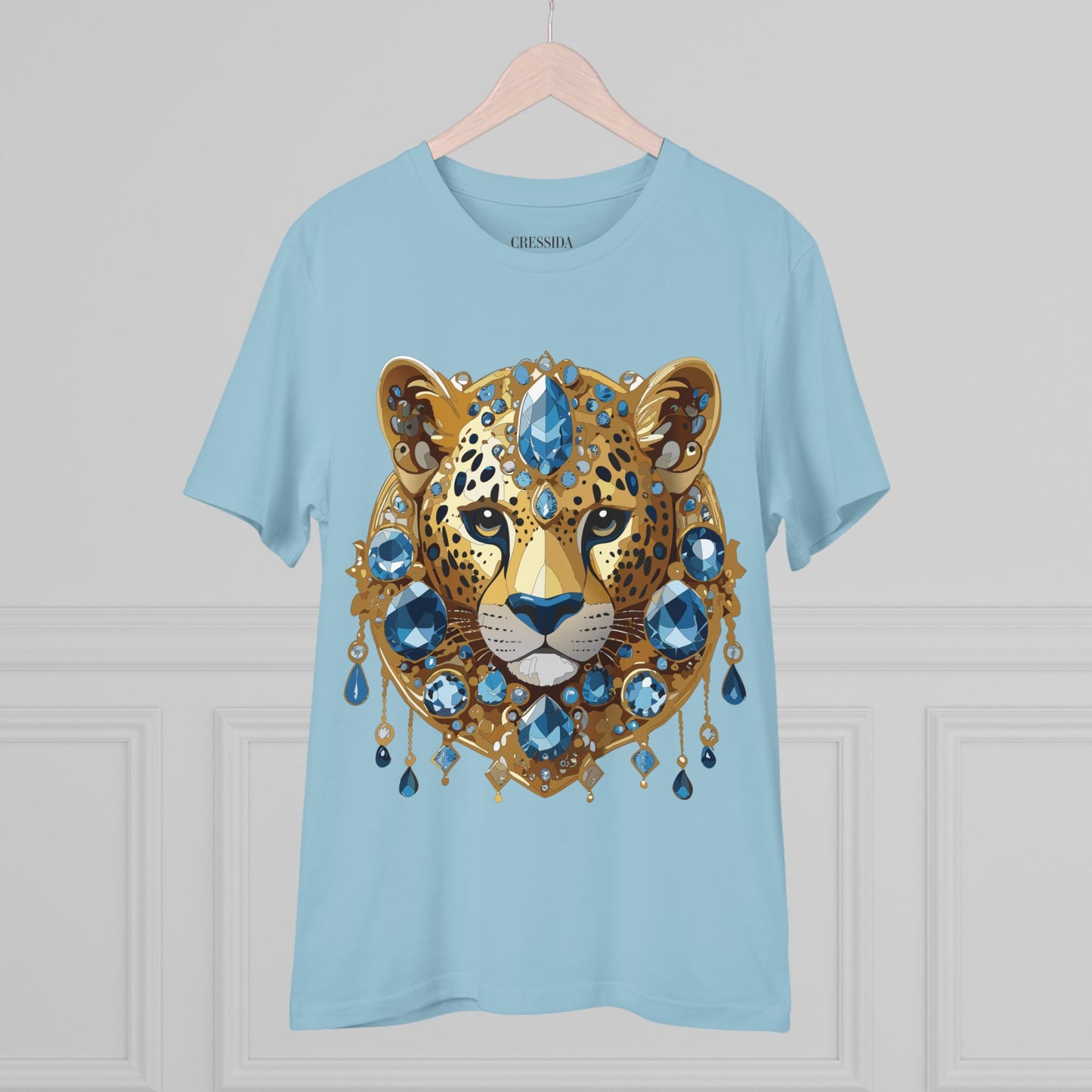 Organic T-shirt with Animals - Cheetah