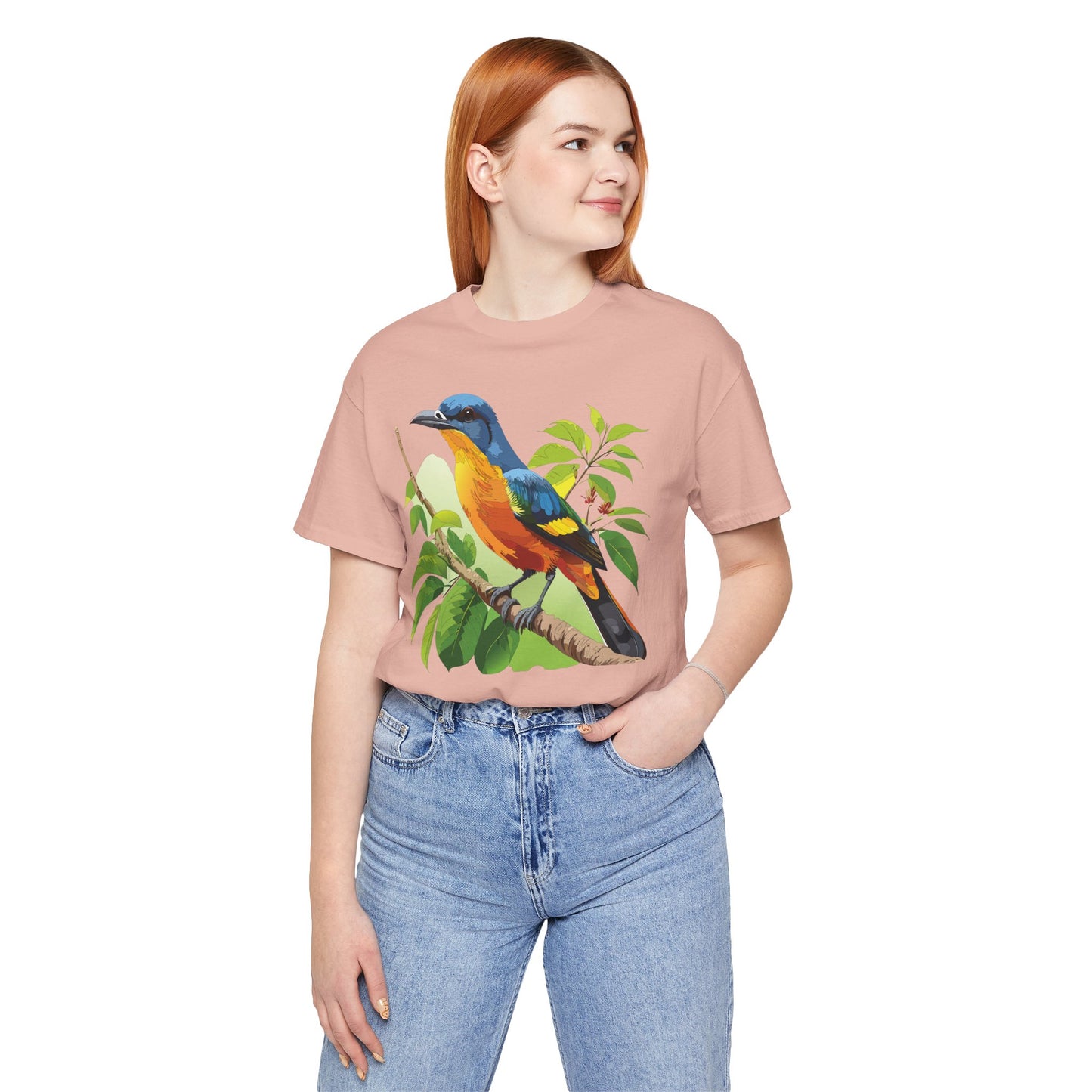 Unisex Animal Shirt, Tee Shirt with Animals, Art Design Tee Shirt, Wild Animals Shirt
