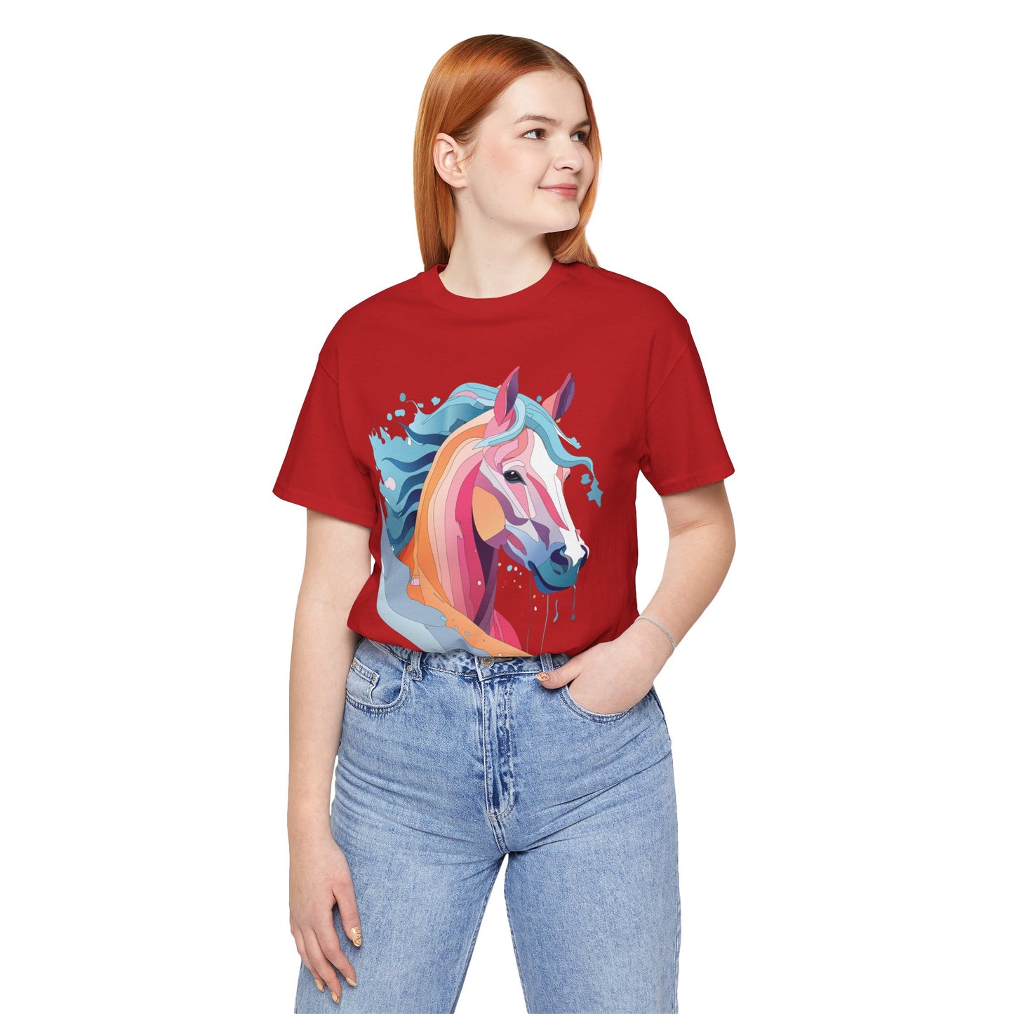 Unisex Animal Shirt, Tee Shirt with Animals, Art Design Tee Shirt, Wild Animals Shirt