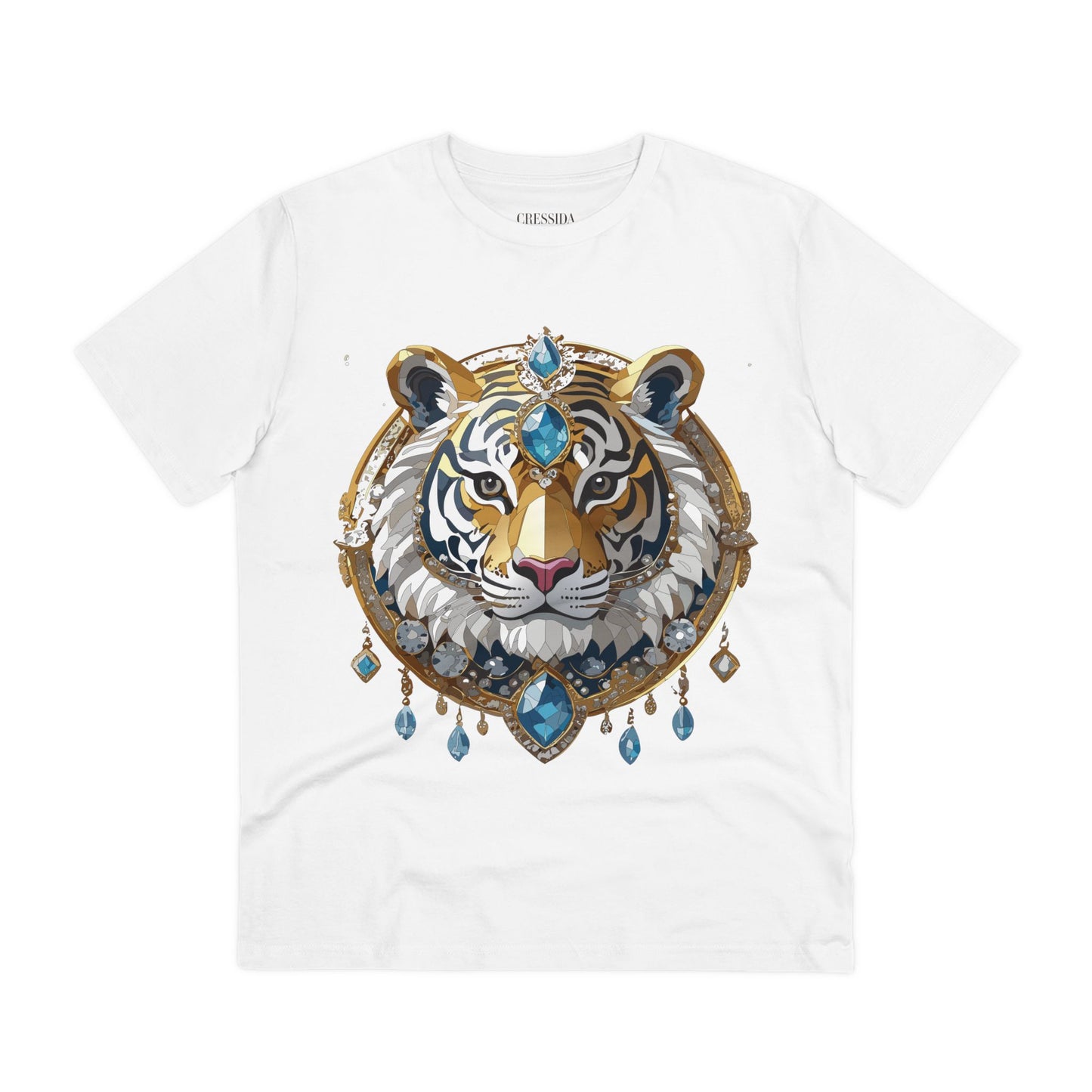 Organic T-shirt with Animals - Tiger