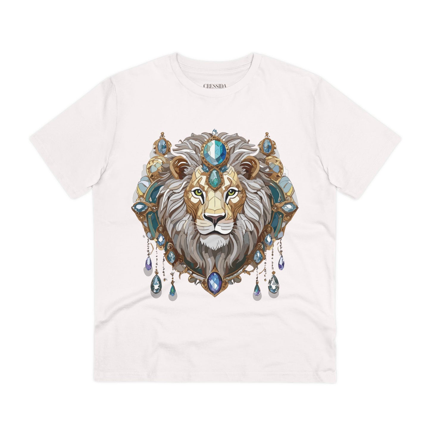 Organic T-shirt with Animals - Lion