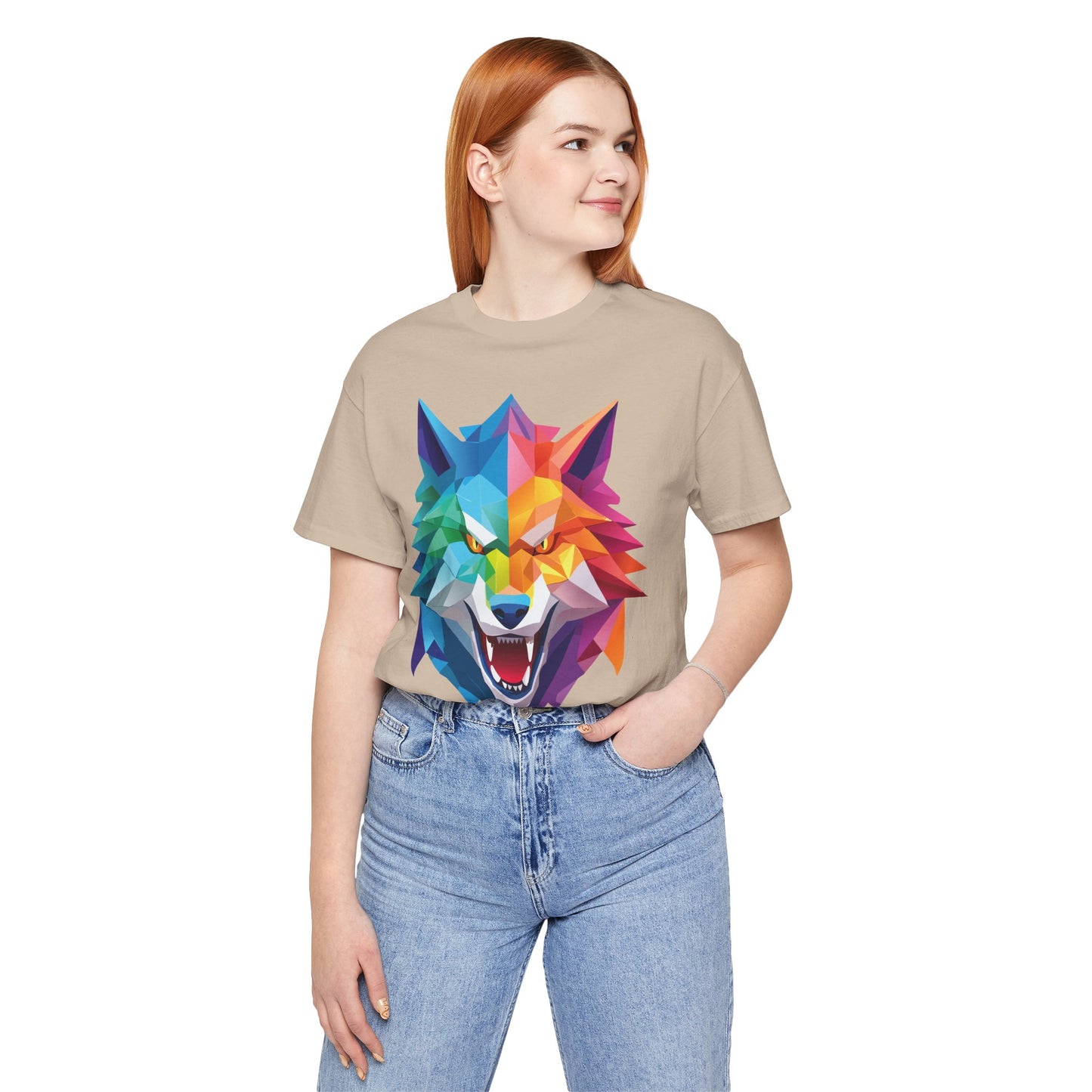 Unisex Animal Shirt, Tee Shirt with Animals, Art Design Tee Shirt, Wild Animals Shirt