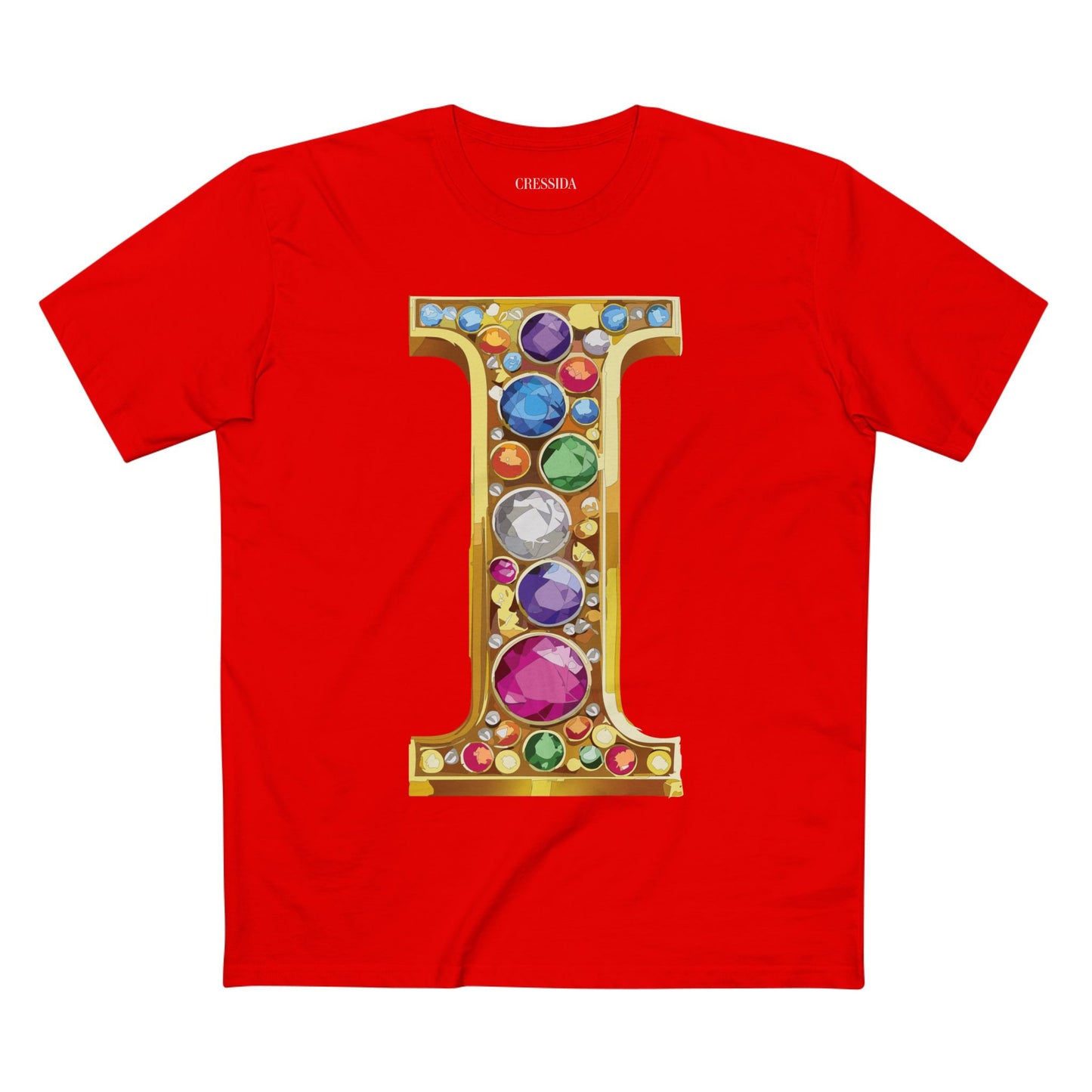 Letter Shirt, Shirt with Letters, Tee Shirt with Gold Letters