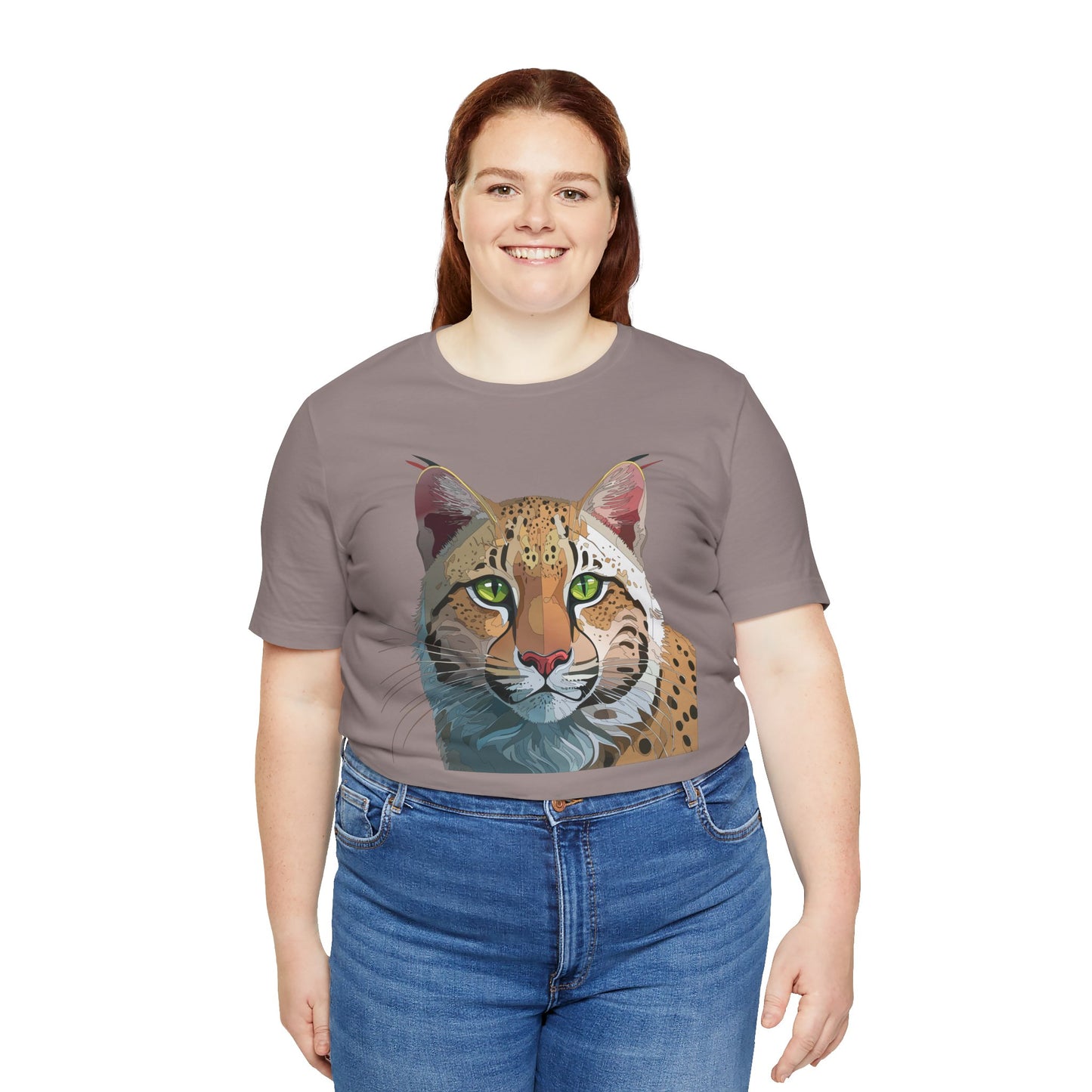 Unisex Animal Shirt, Tee Shirt with Animals, Art Design Tee Shirt, Wild Animals Shirt