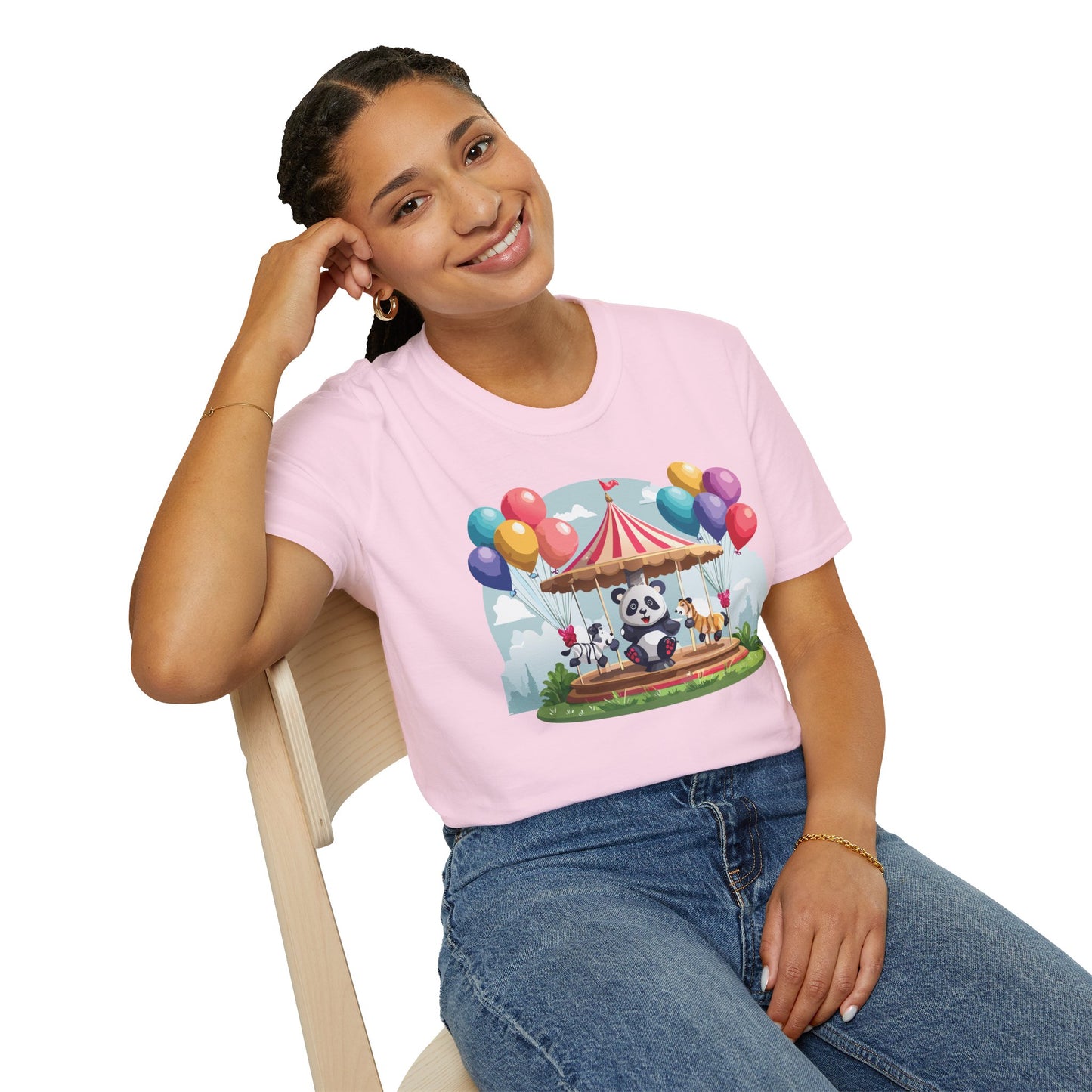 Panda Shirt, T Shirt with Panda, Animal Shirt, Tee Shirt with Animals