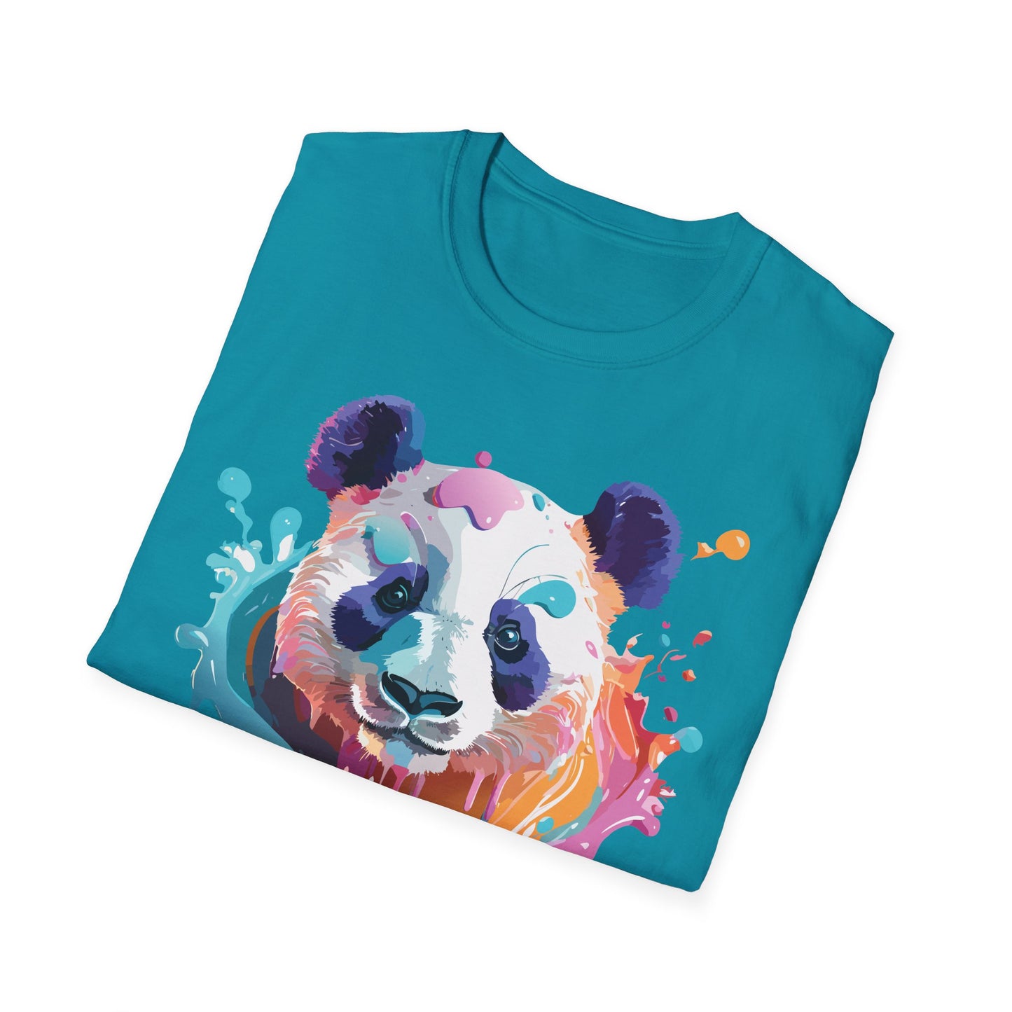 Panda Shirt, T Shirt with Panda, Animal Shirt, Tee Shirt with Animals