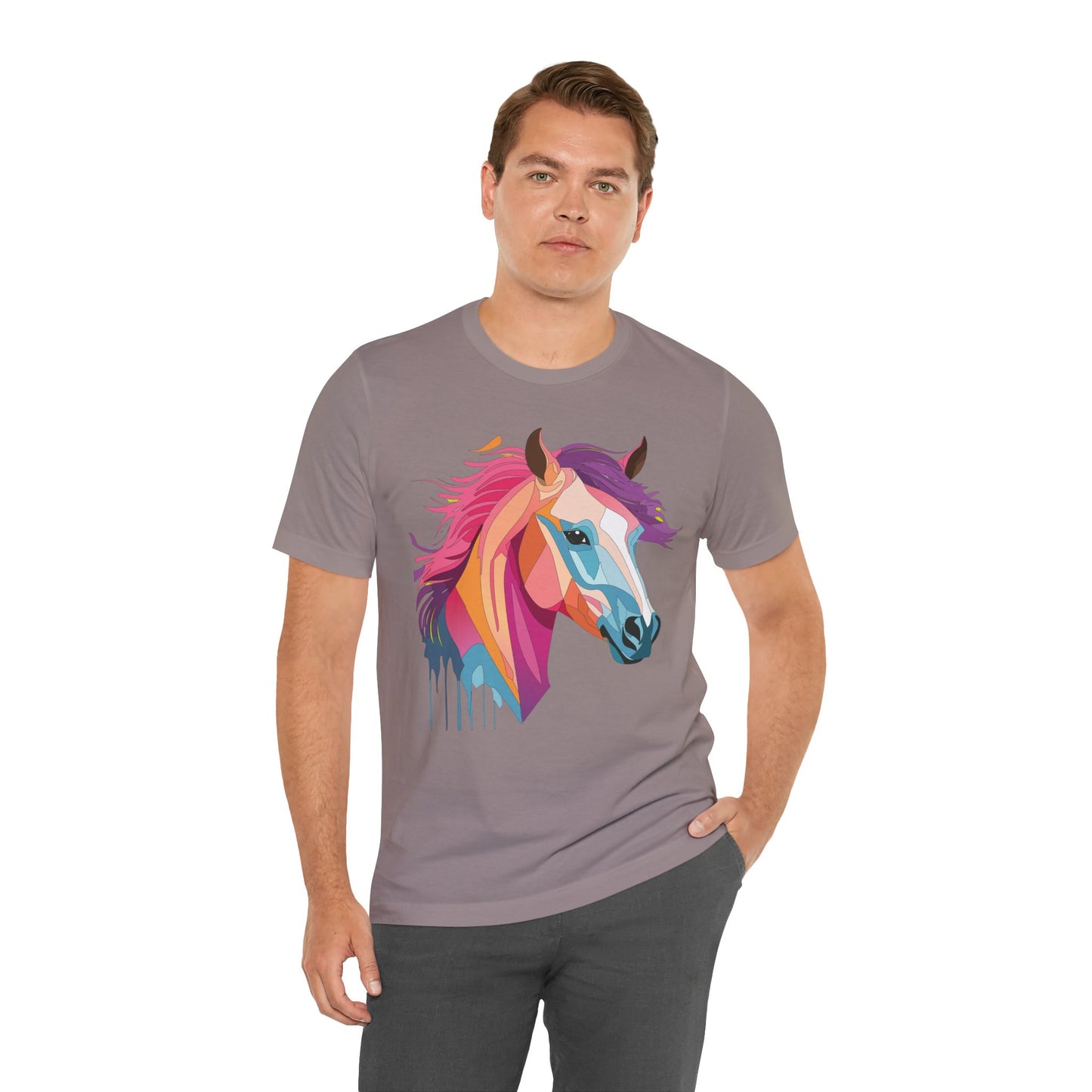 Unisex Animal Shirt, Tee Shirt with Animals, Art Design Tee Shirt, Wild Animals Shirt