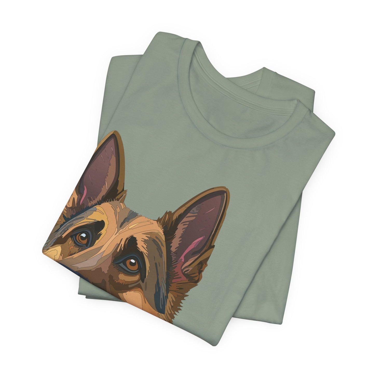 Unisex Animal Shirt, Tee Shirt with Animals, Art Design Tee Shirt, Wild Animals Shirt