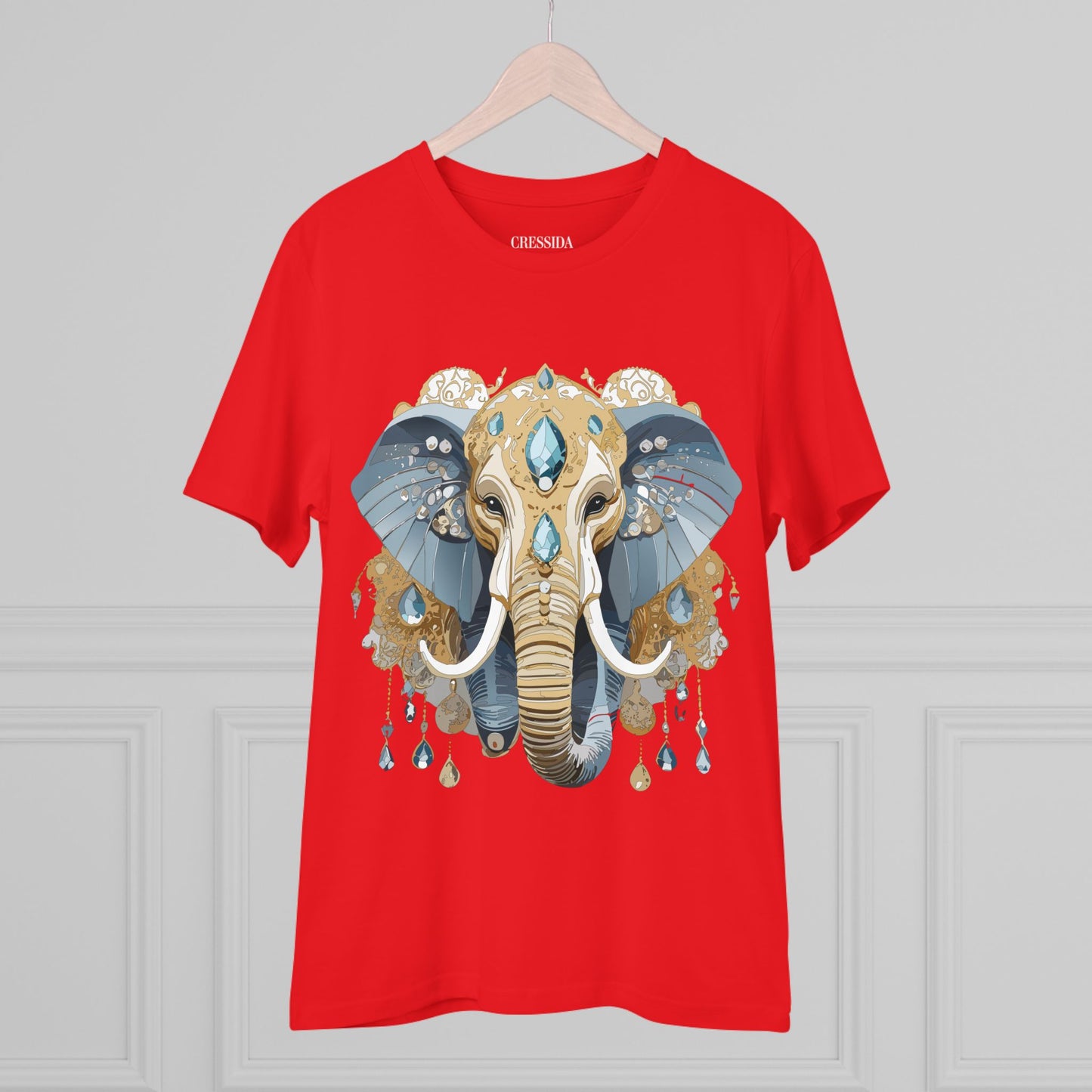 Organic T-shirt with Animals - Elephant