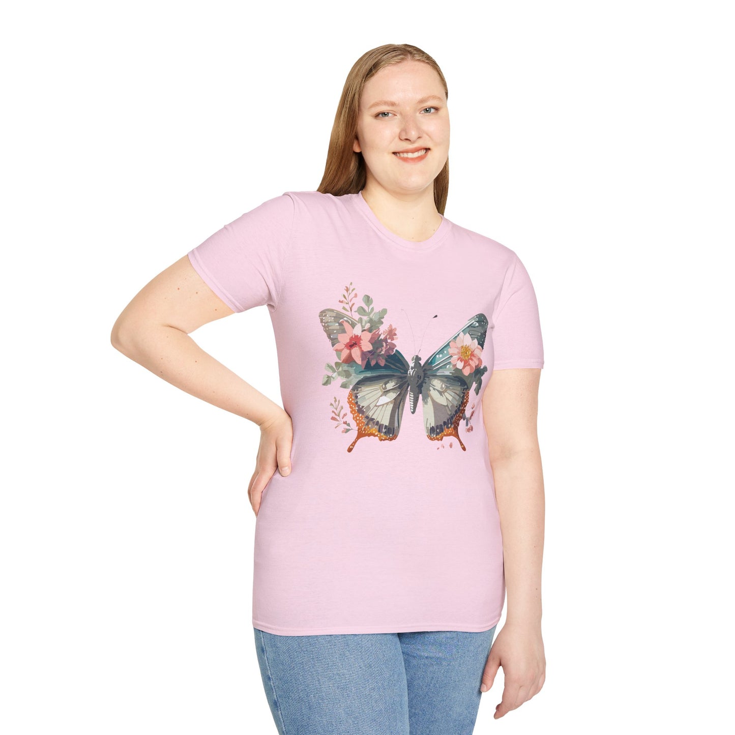 Butterfly Shirt, T Shirt with Butterfly, Monarch Shirt