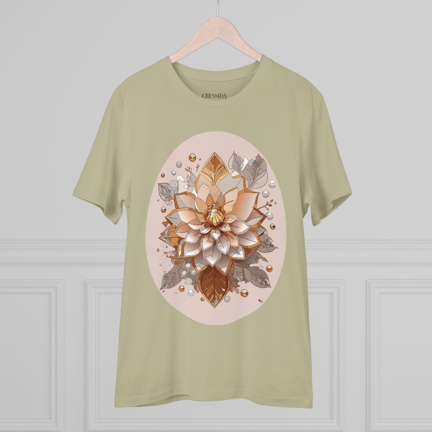 Organic T-shirt with Flower