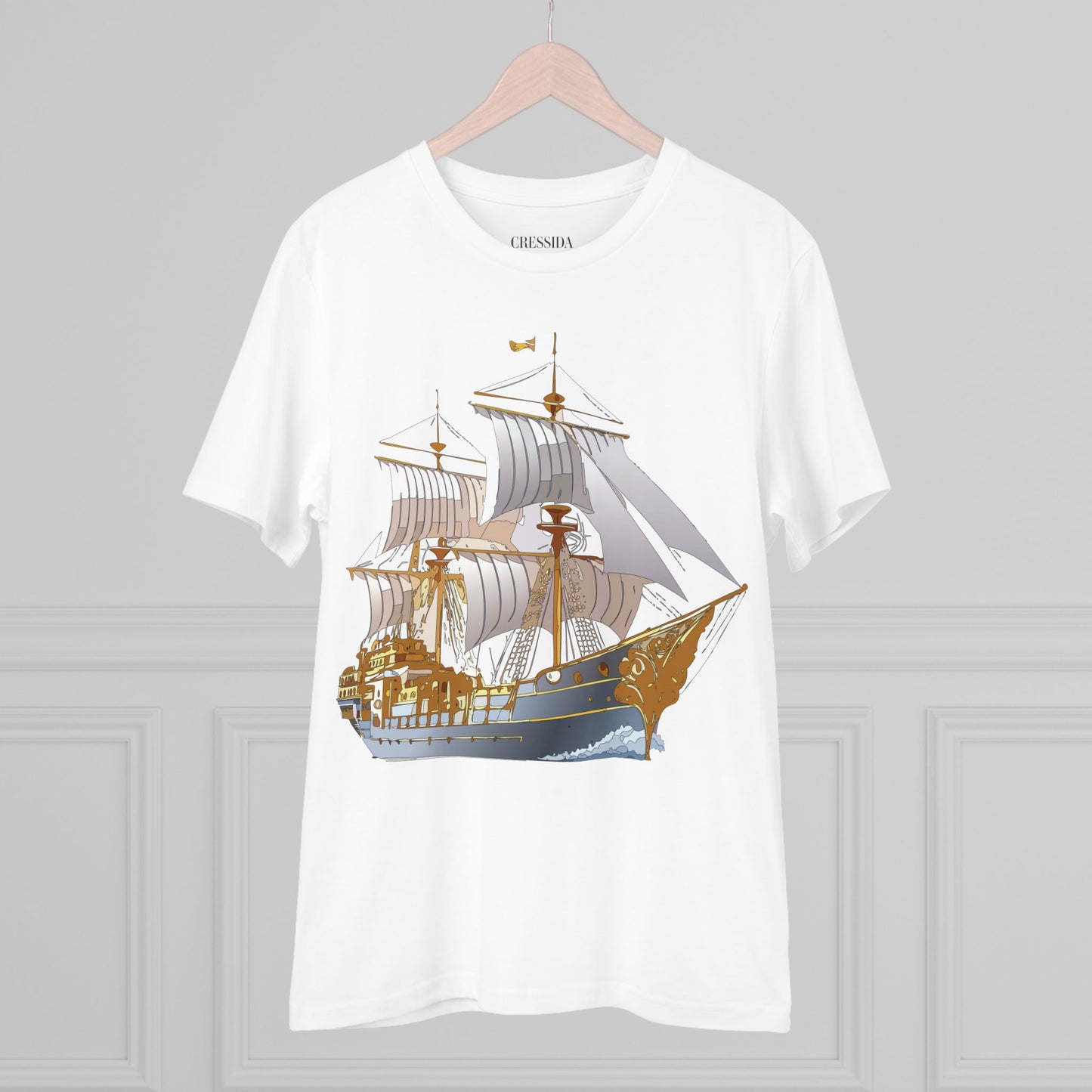 Organic T-shirt with Ship