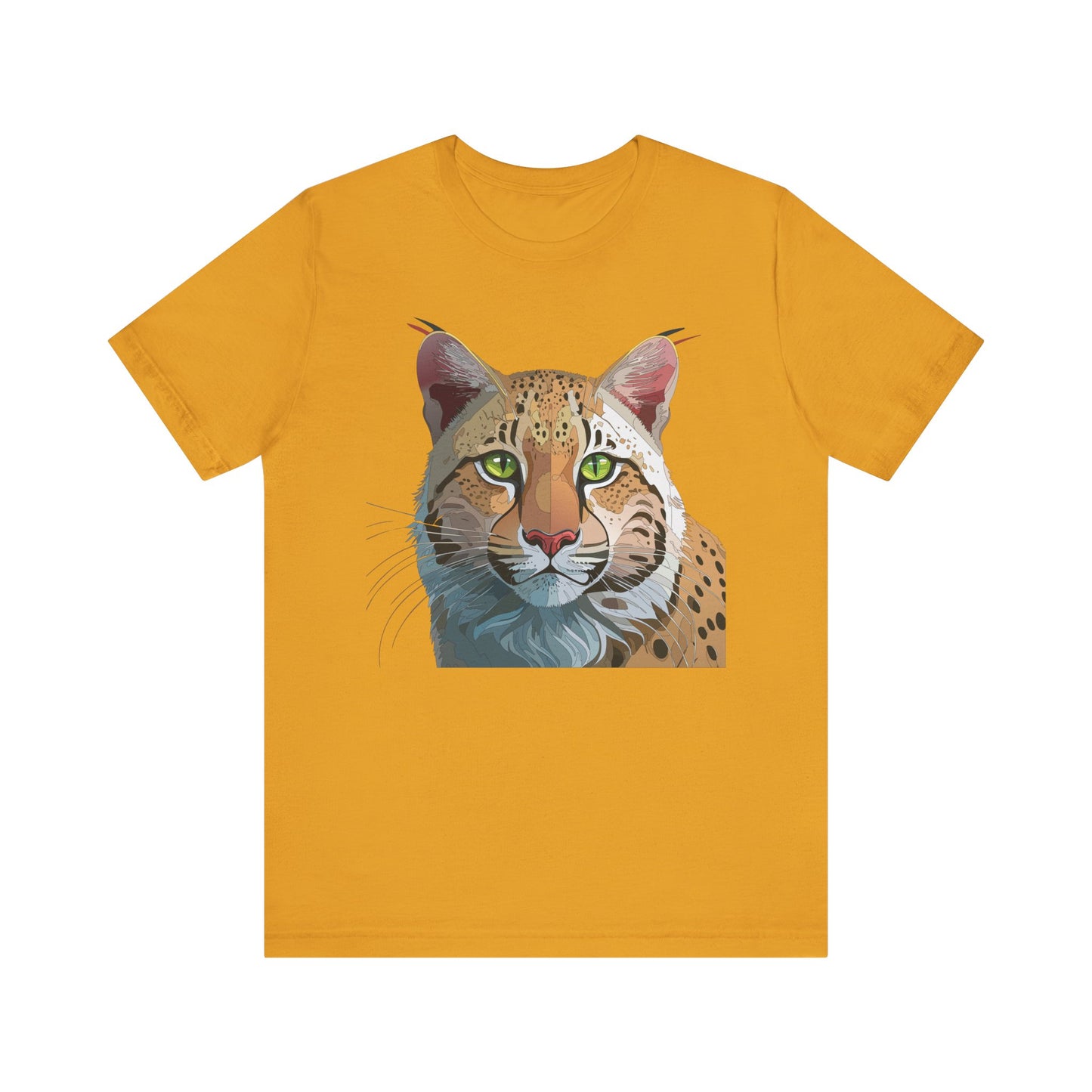 Unisex Animal Shirt, Tee Shirt with Animals, Art Design Tee Shirt, Wild Animals Shirt