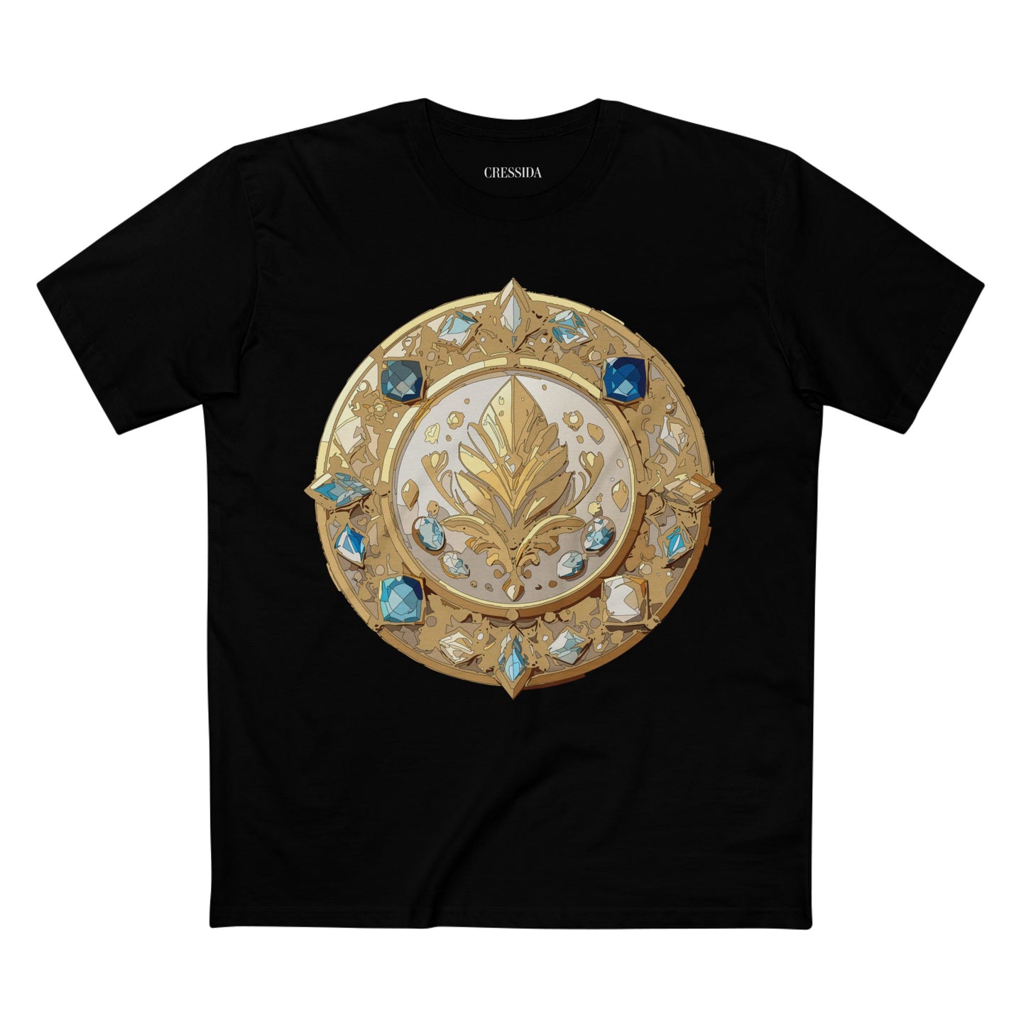 Medallion Shirt, Shirt with Medallion, Tee Shirt with Medal