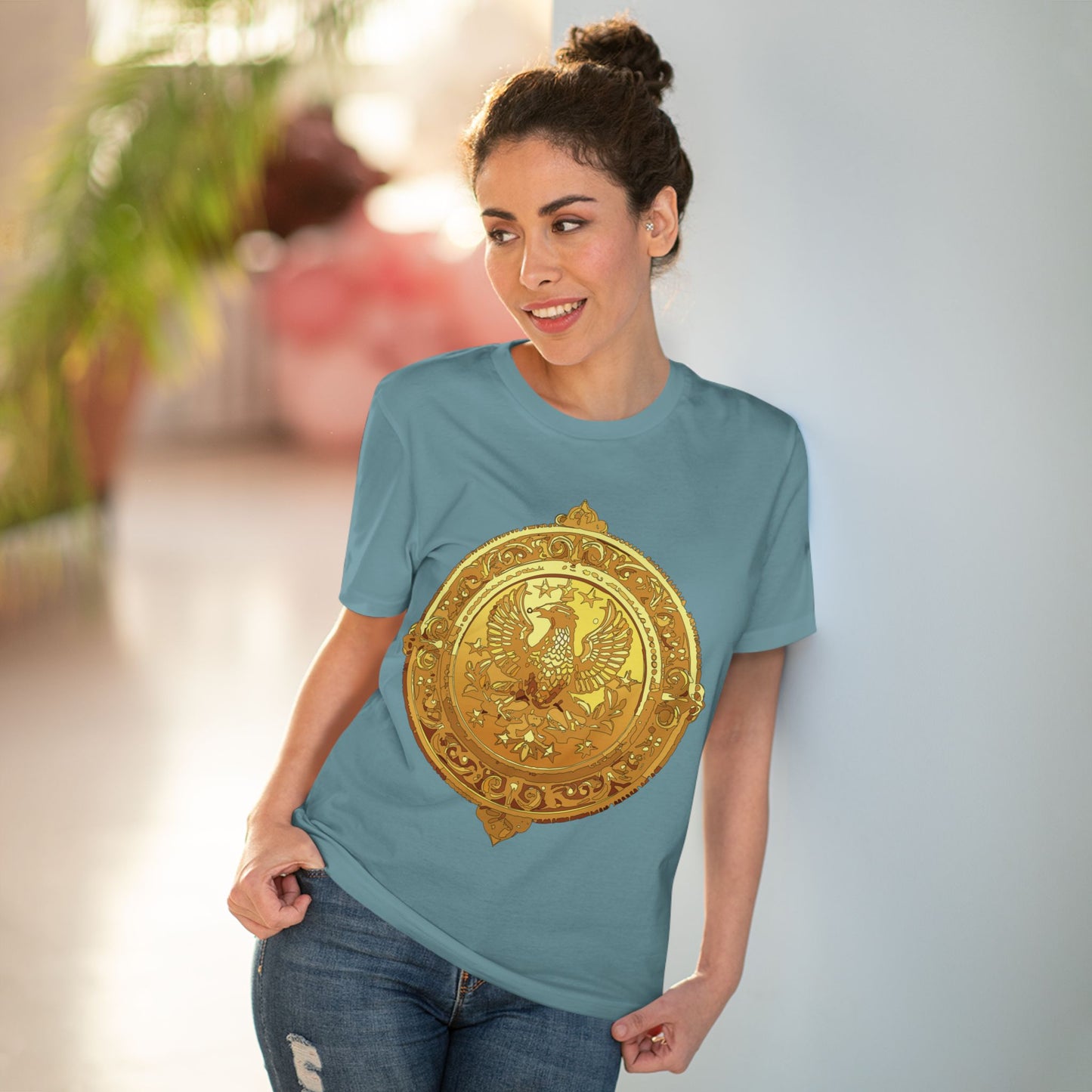 Organic T-shirt with Coin