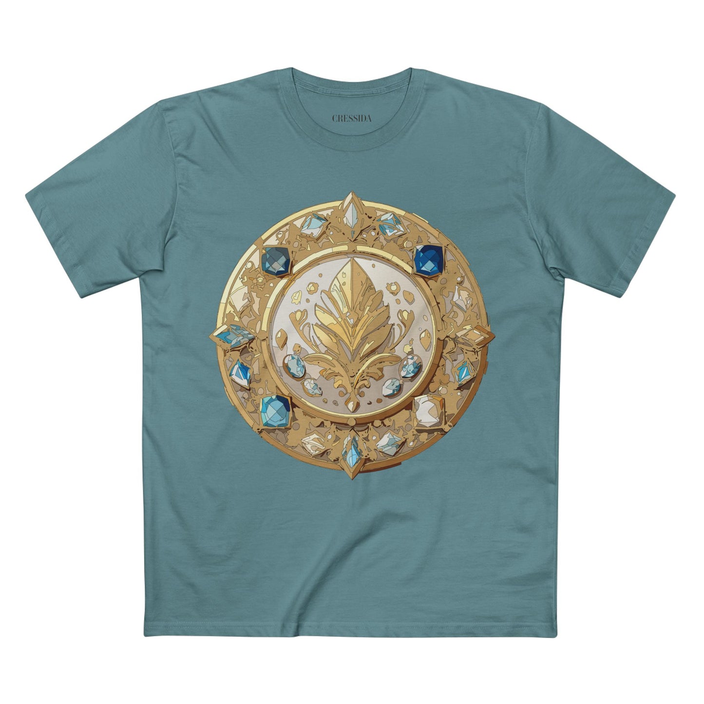 Medallion Shirt, Shirt with Medallion, Tee Shirt with Medal