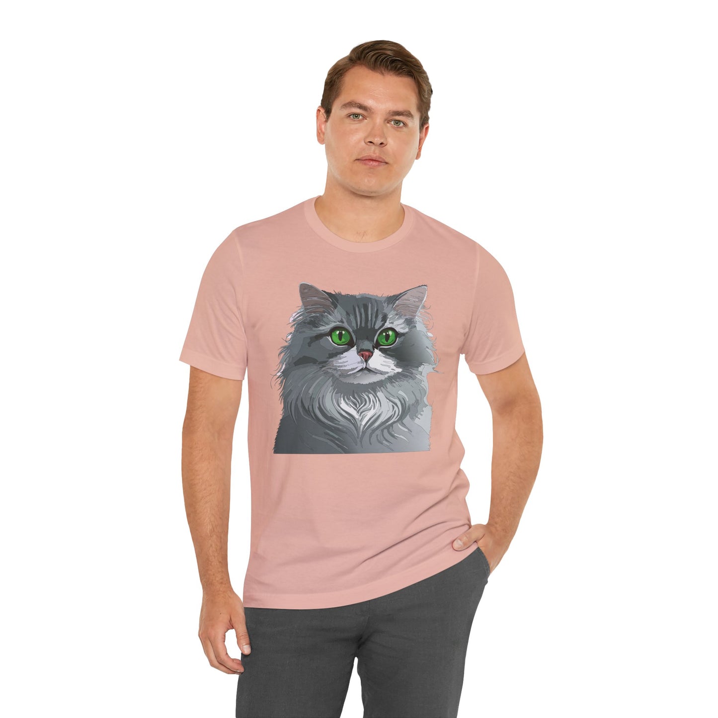 Unisex Animal Shirt, Tee Shirt with Animals, Art Design Tee Shirt, Wild Animals Shirt