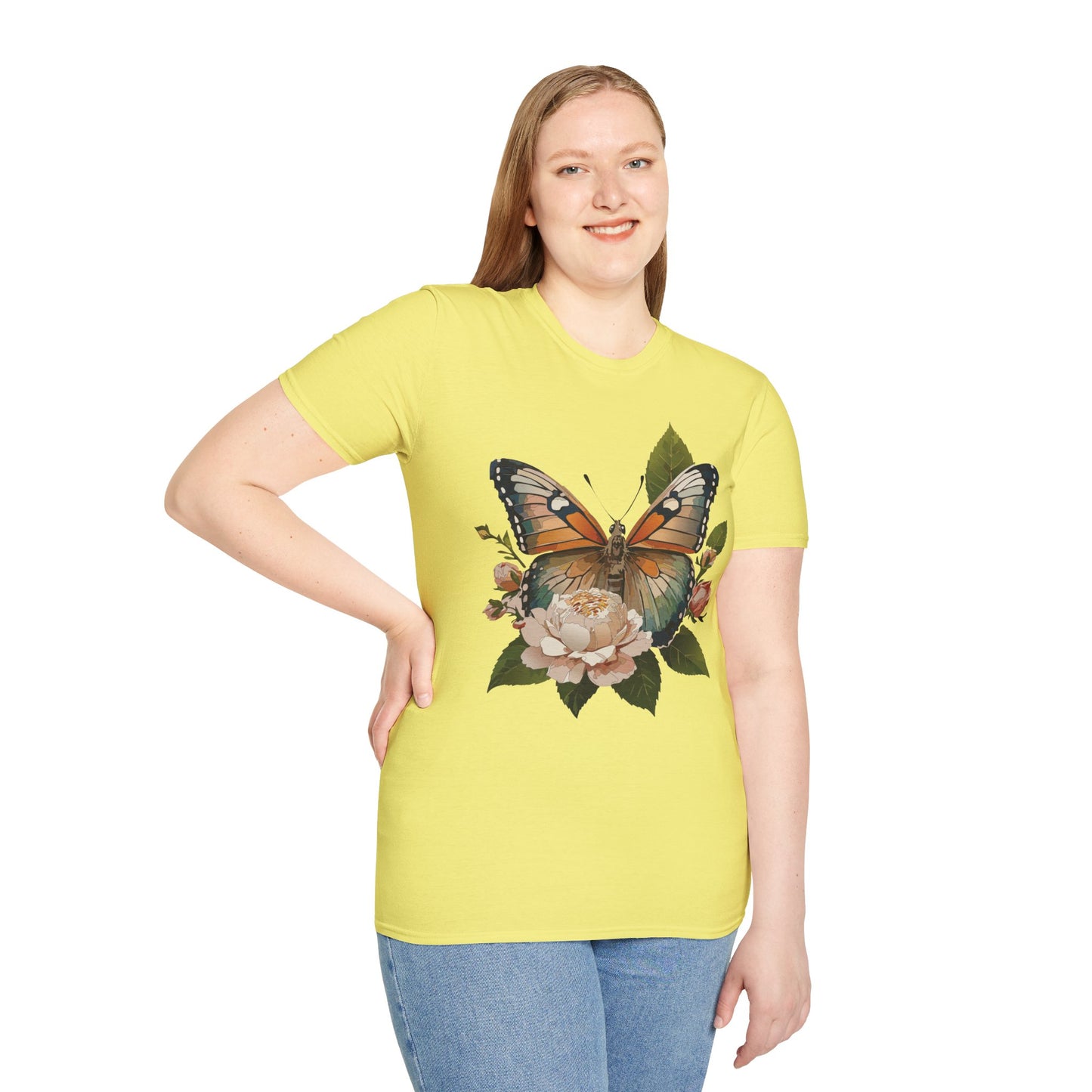 Butterfly Shirt, T Shirt with Butterfly, Monarch Shirt