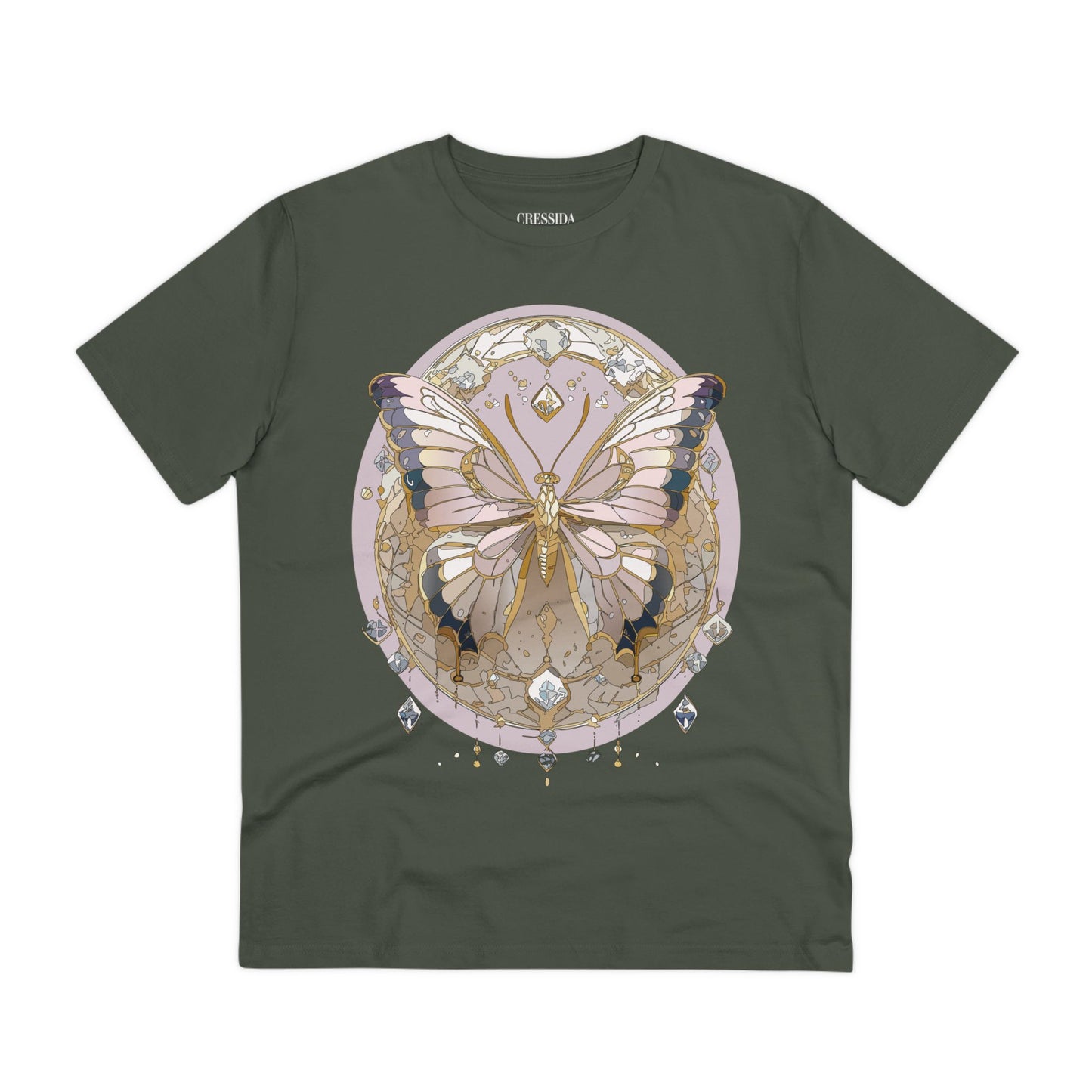 Bio-T-Shirt mit Schmetterling