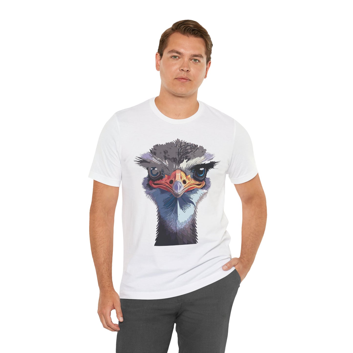 Unisex Animal Shirt, Tee Shirt with Animals, Art Design Tee Shirt, Wild Animals Shirt