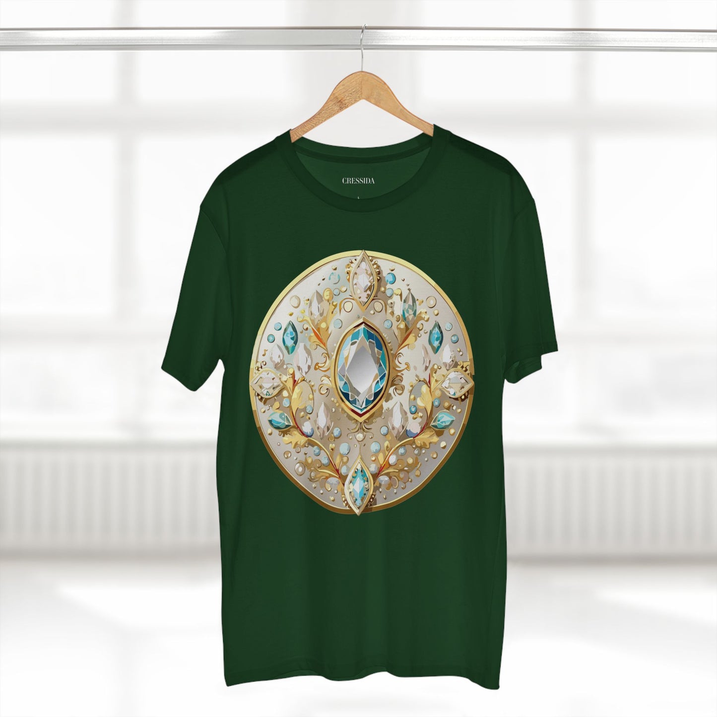 Medallion Shirt, Shirt with Medallion, Tee Shirt with Medal