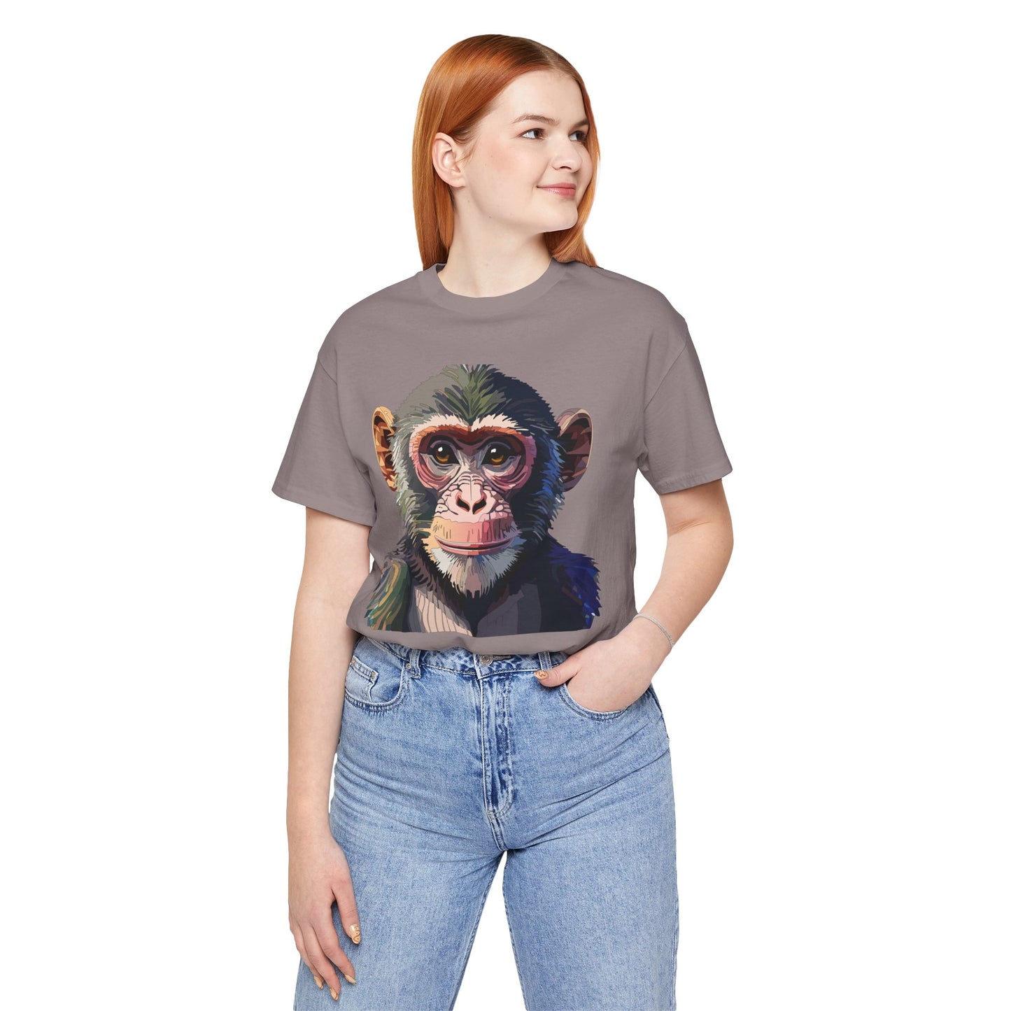 Unisex Animal Shirt, Tee Shirt with Animals, Art Design Tee Shirt, Wild Animals Shirt