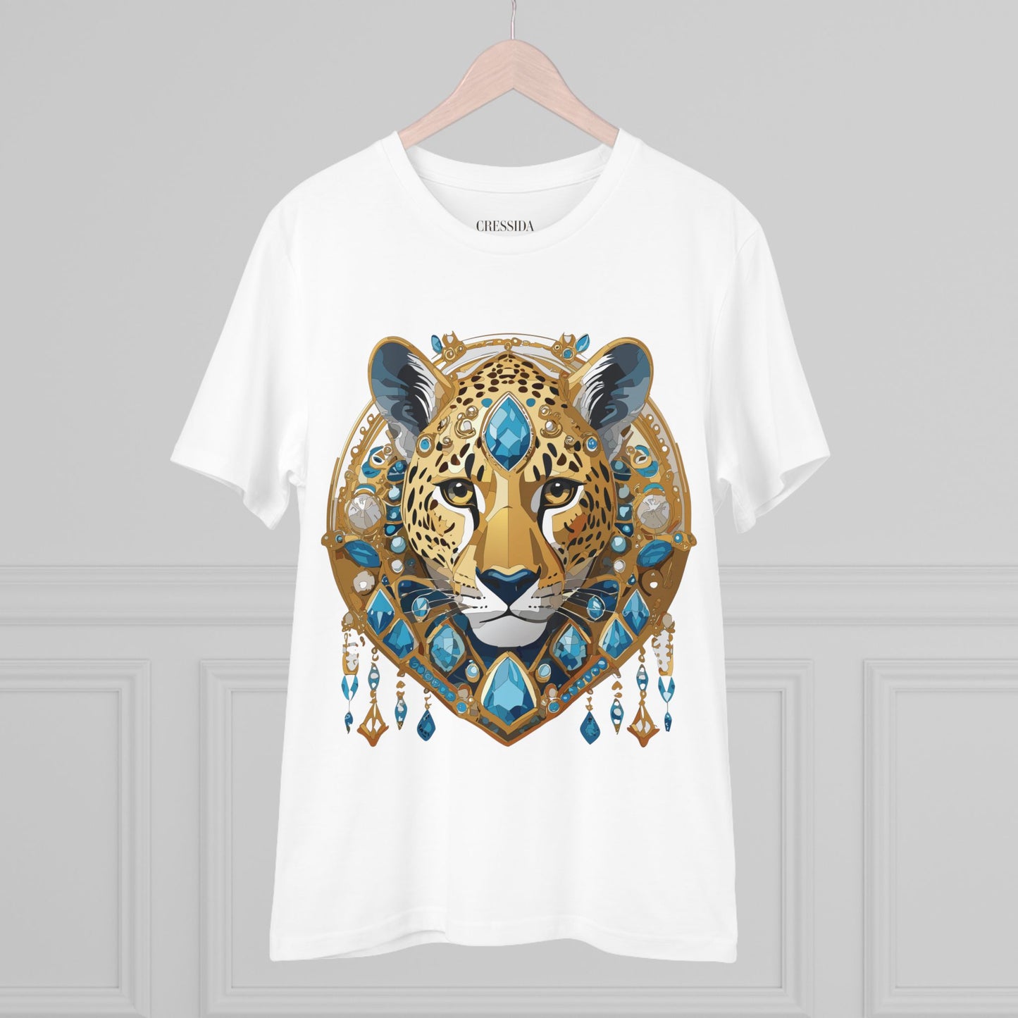 Organic T-shirt with Animals - Cheetah