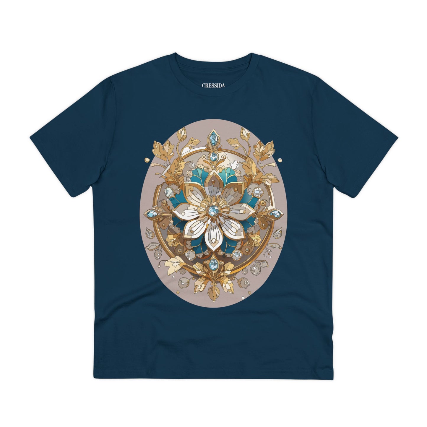 Organic T-shirt with Flower