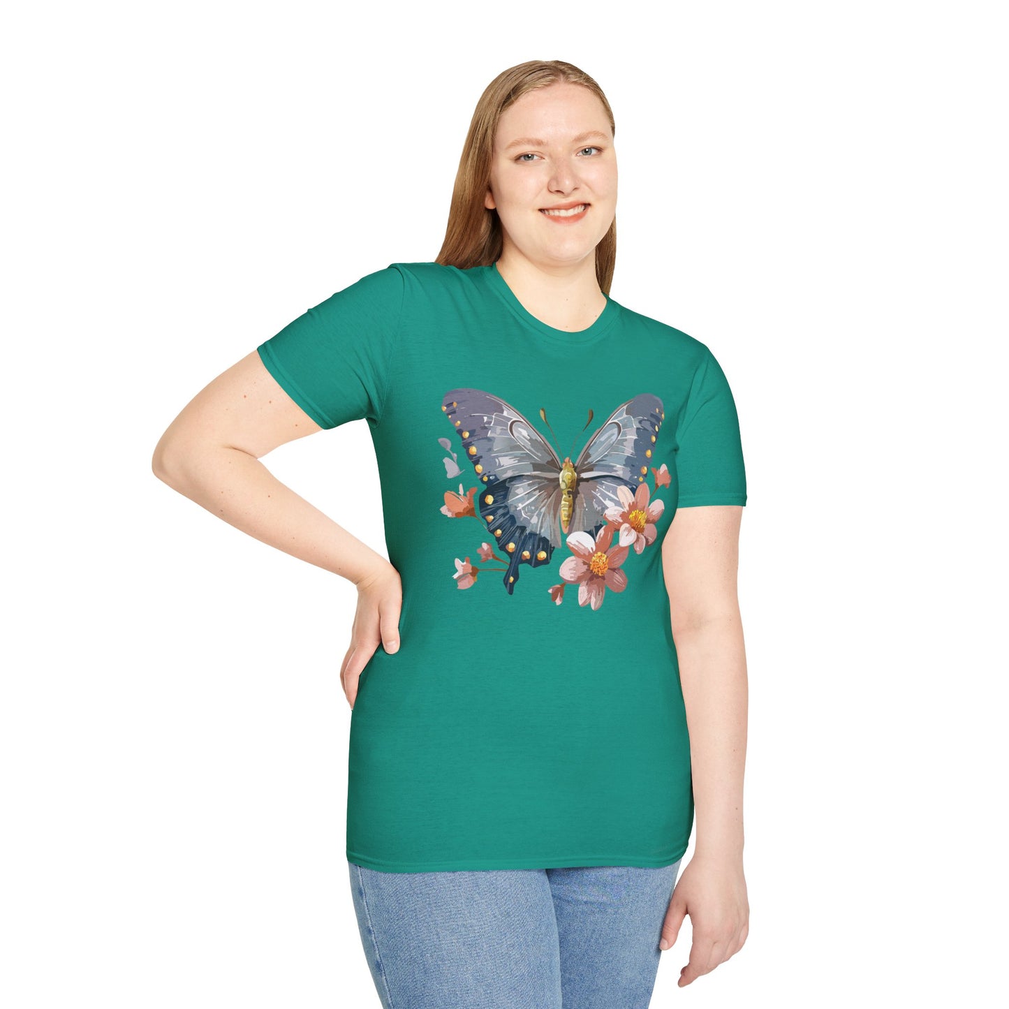 Butterfly Shirt, T Shirt with Butterfly, Monarch Shirt